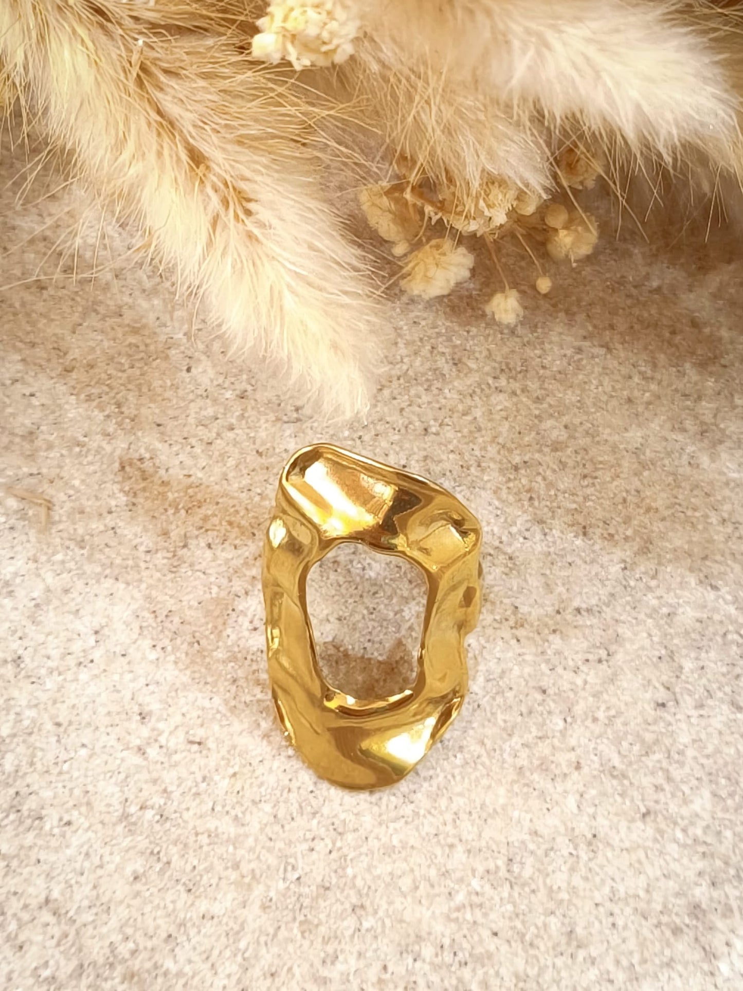 Bague Geraldine en acier inoxydable