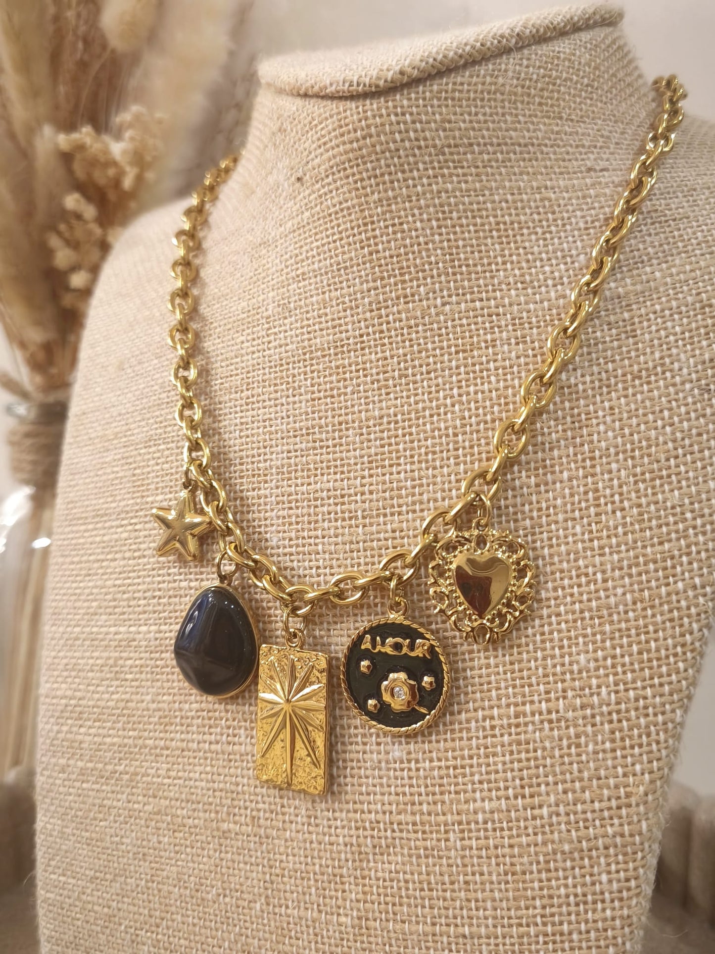 Collier Mateo en acier inoxydable