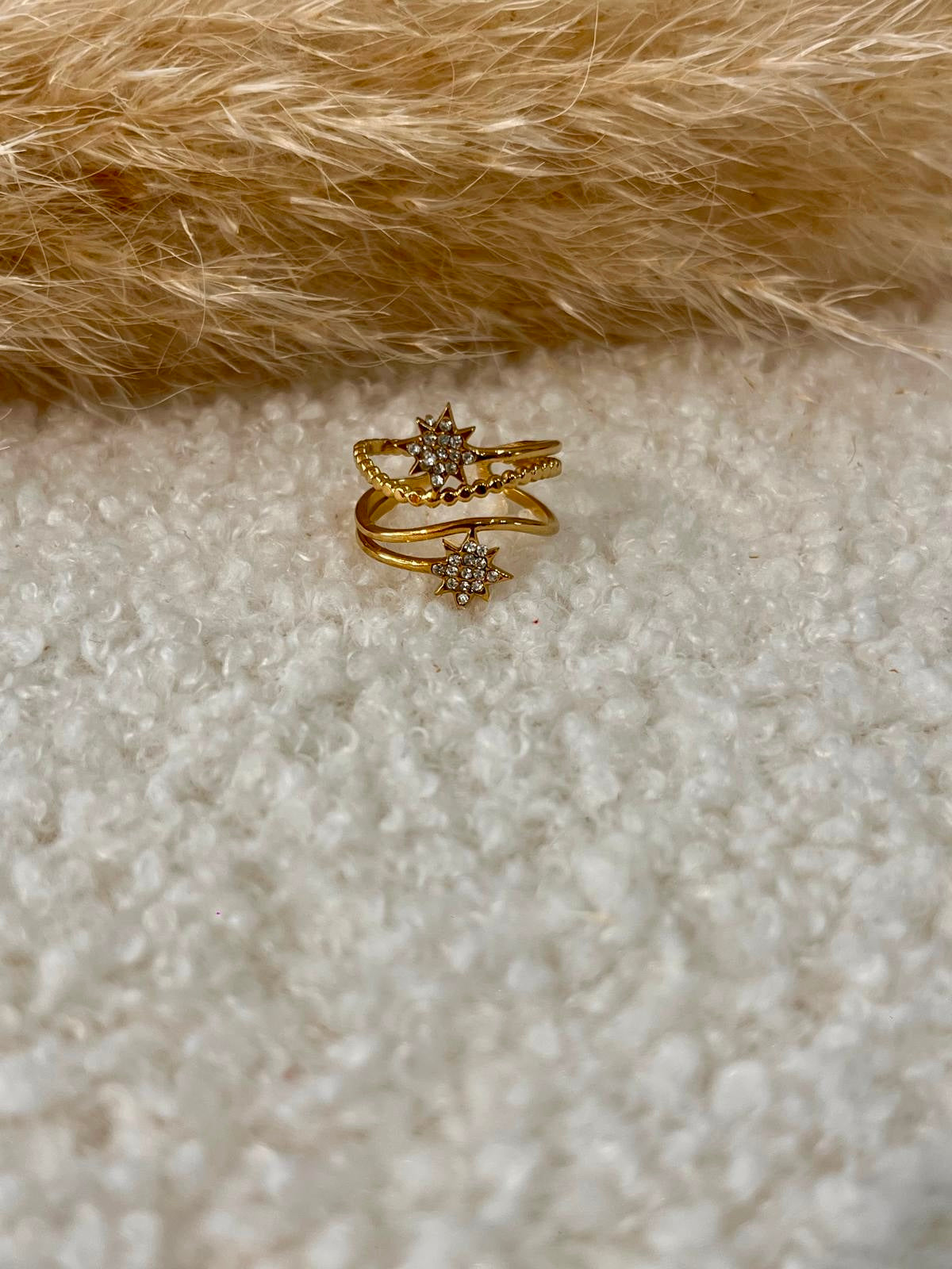 Bague Nathalie en acier inoxydable