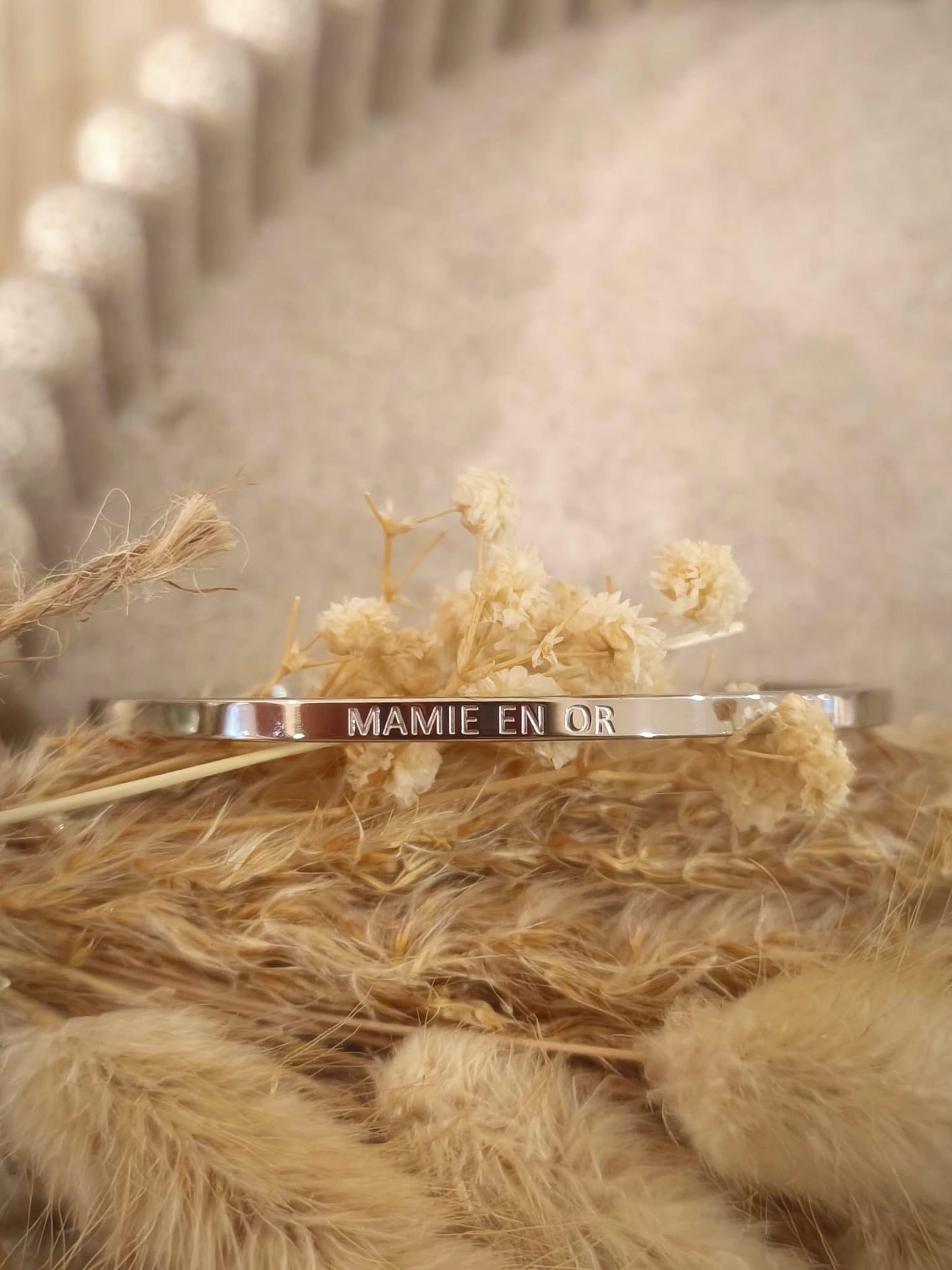 Jonc Mamie en Or en acier inoxydable