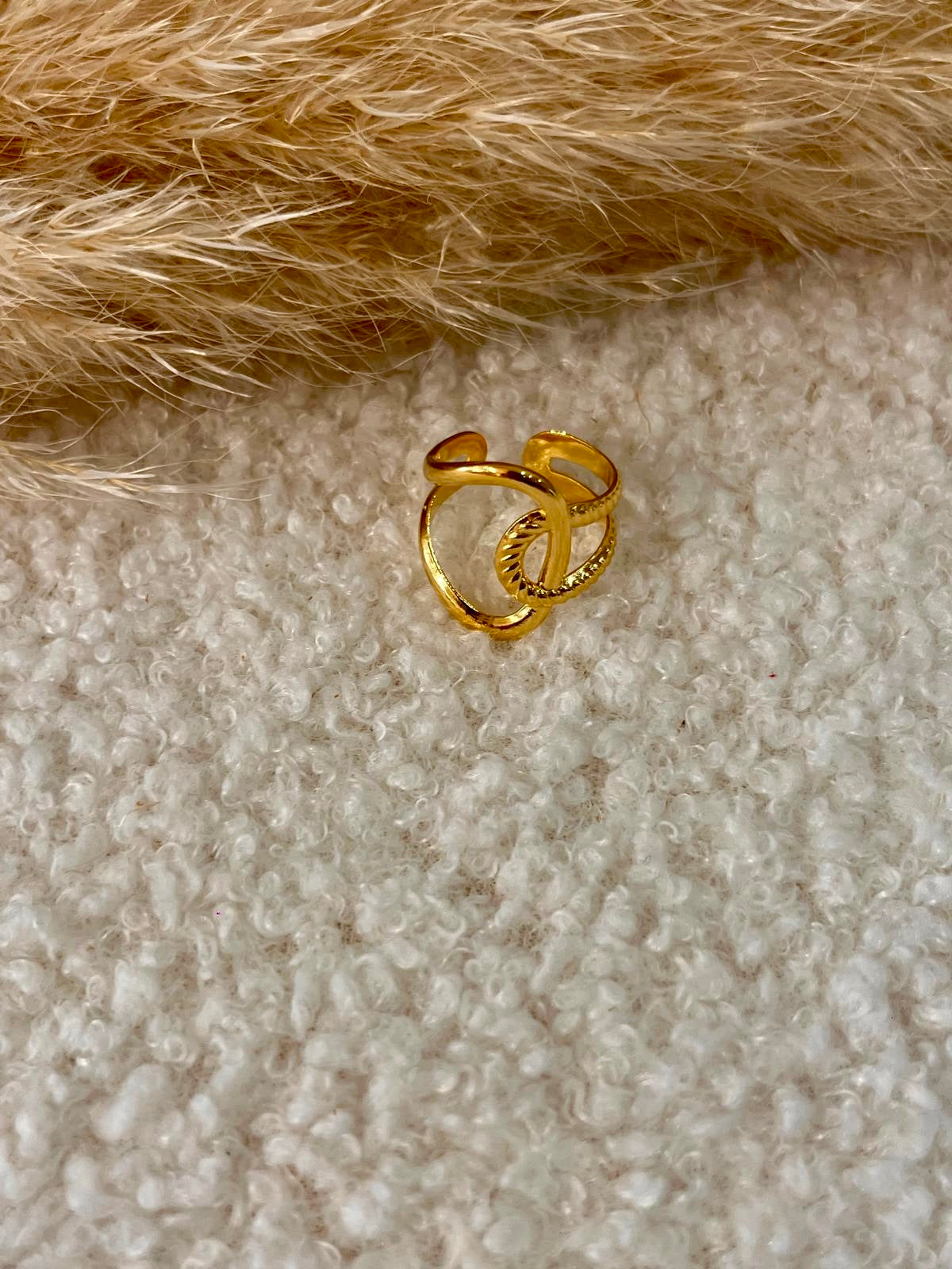 Bague Célia en acier inoxydable