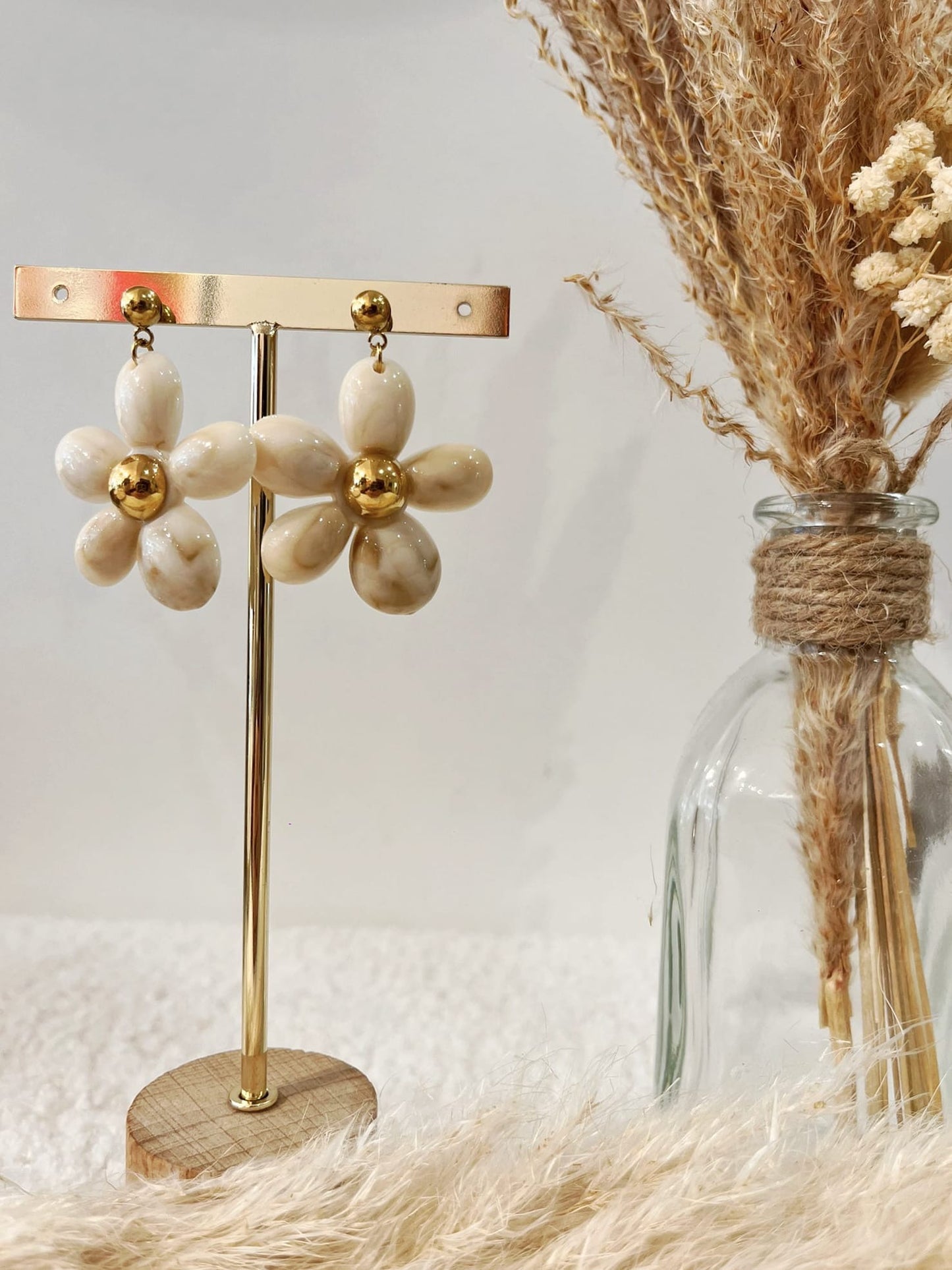 Boucles d’oreilles Clara en acier inoxydable