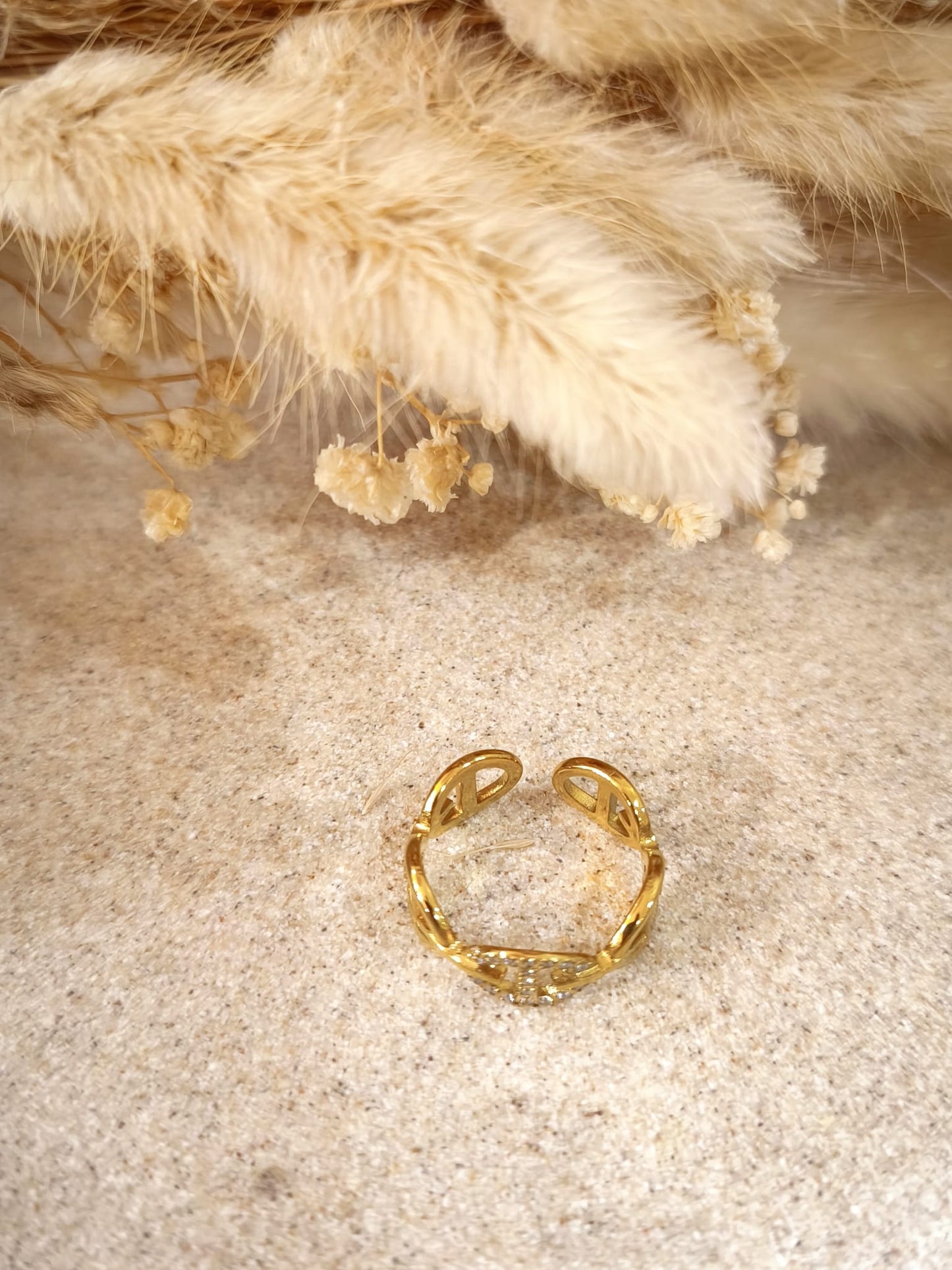 Bague Maria en acier inoxydable