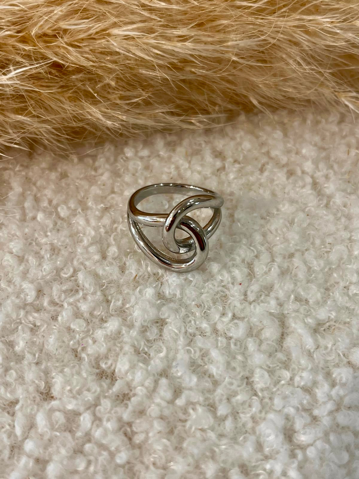 Bague Virginie en acier inoxydable