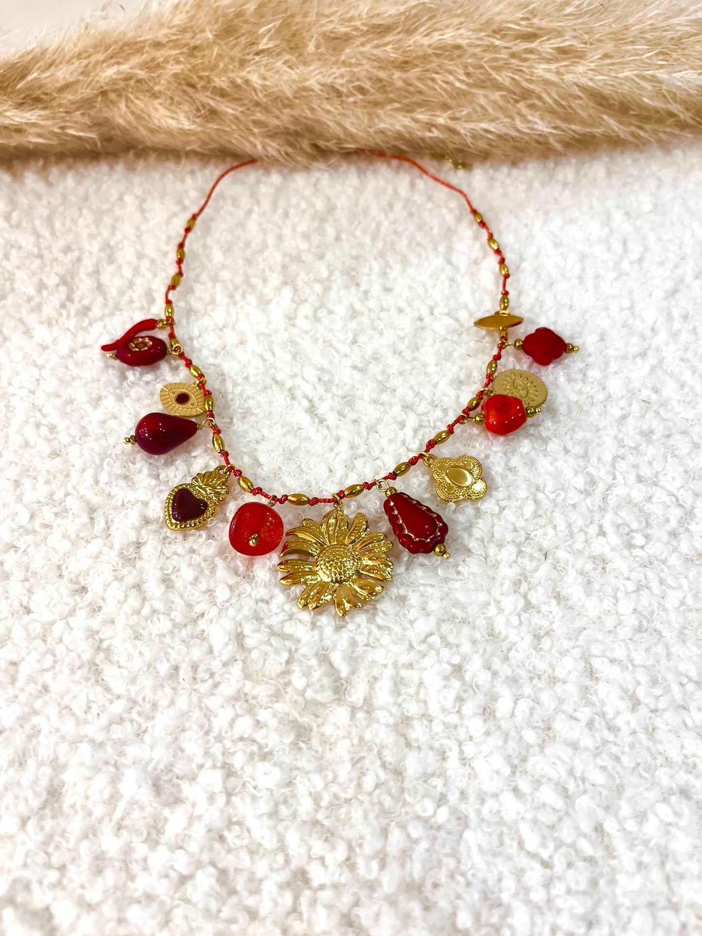 Collier à breloques Tom en acier inoxydable
