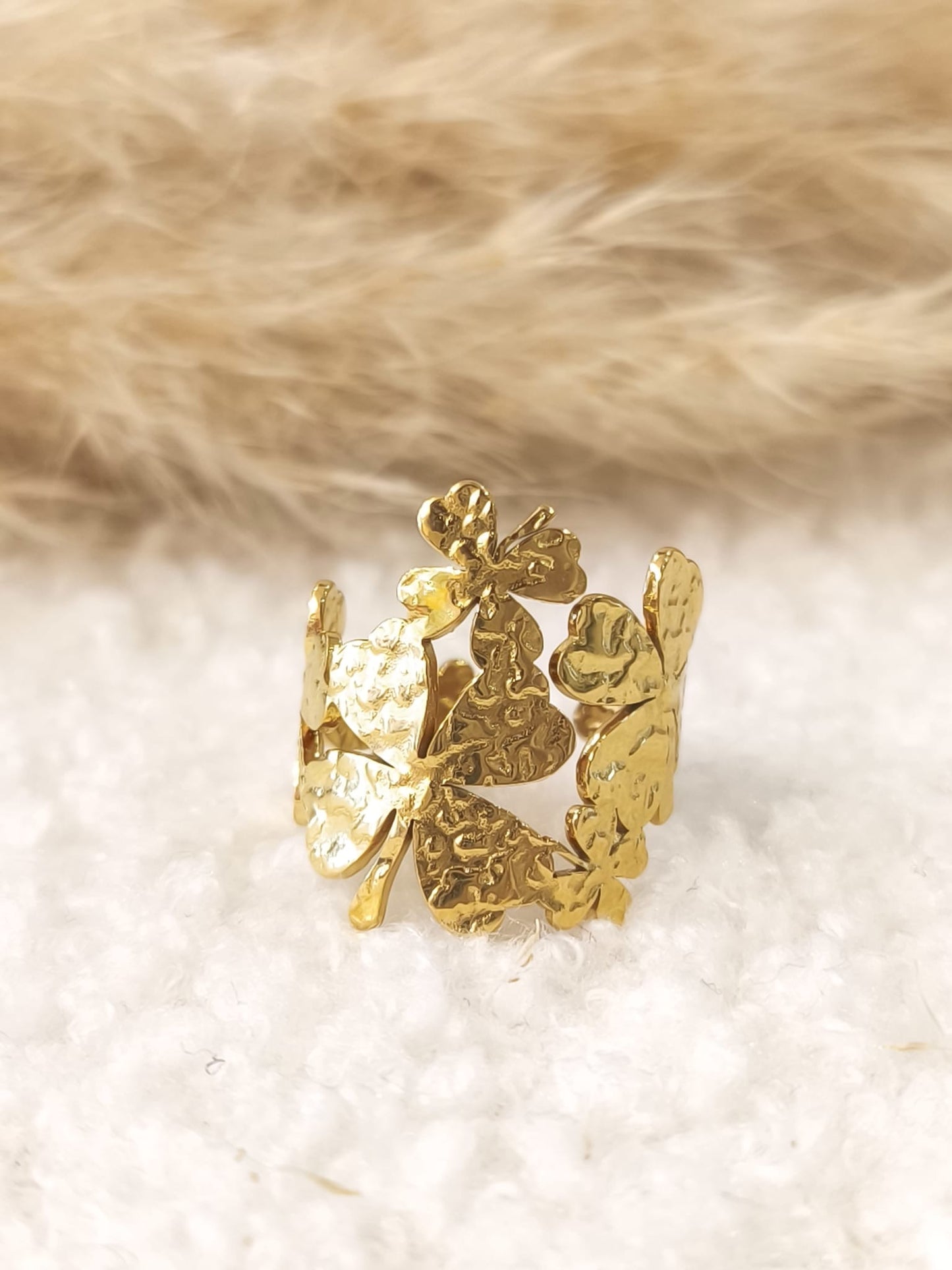 Bague Elva en acier inoxydable