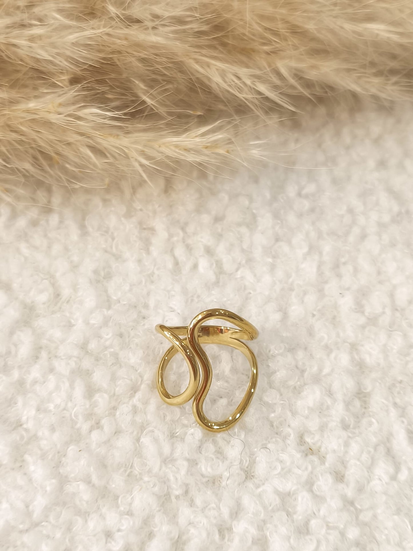 Bague Eliane en acier inoxydable