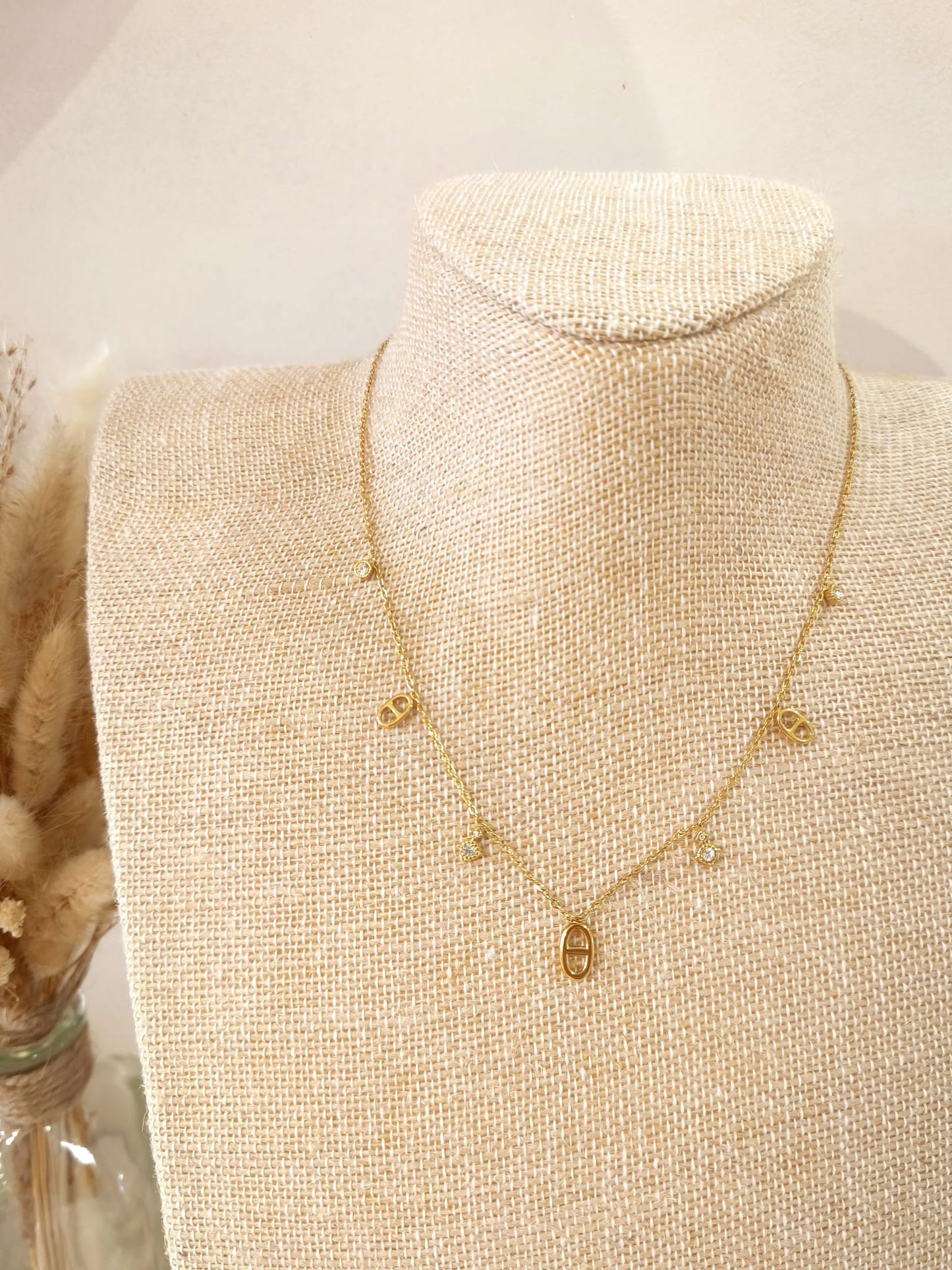 Collier en acier inoxydable Élysée