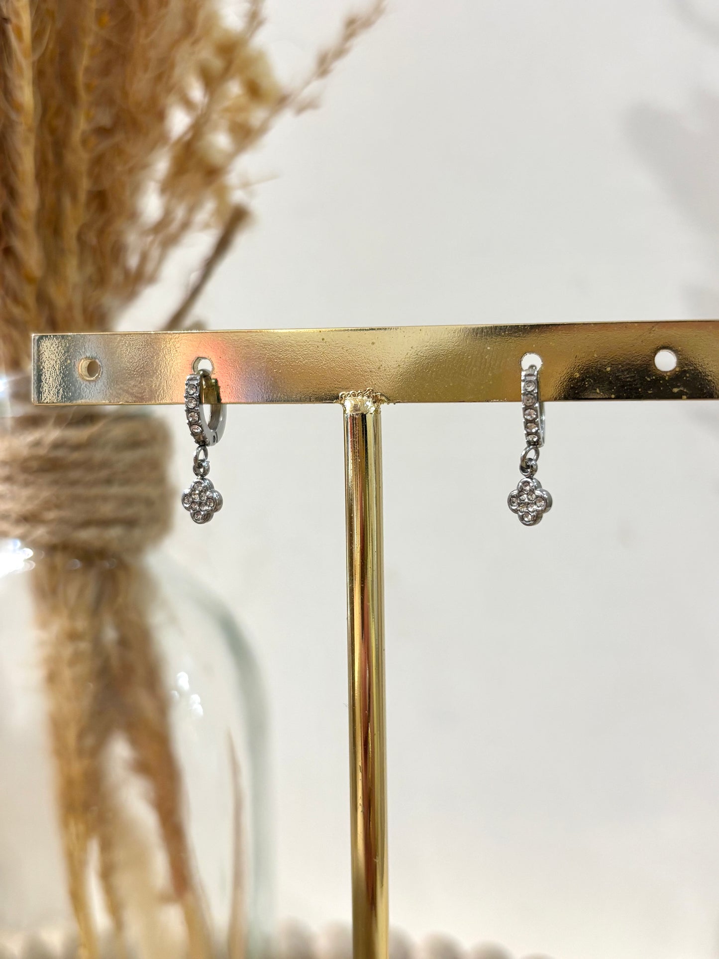 Boucles d’oreilles Lovia en acier inoxydable