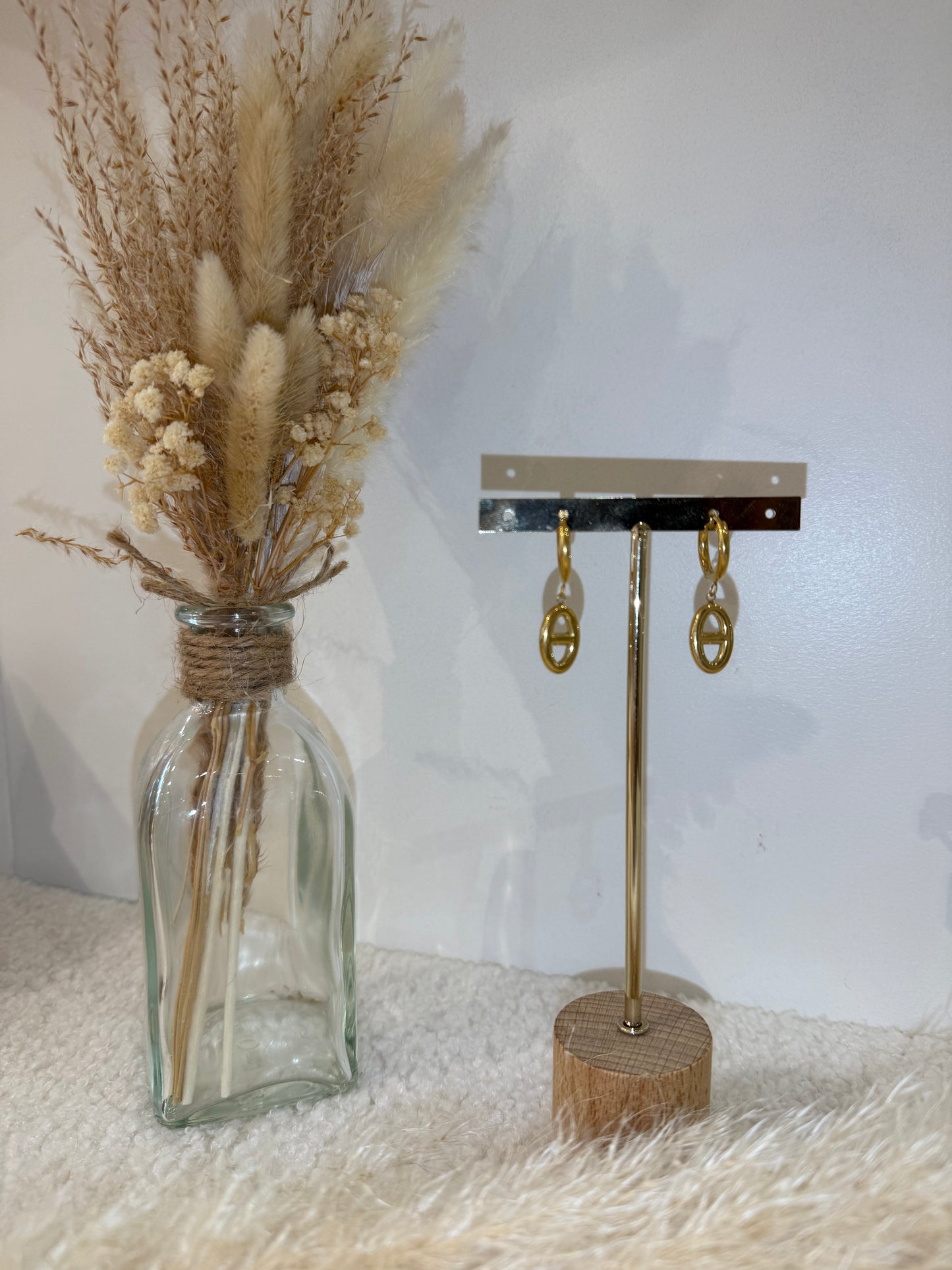 Boucles d'oreilles best seller Bertille en acier inoxydable