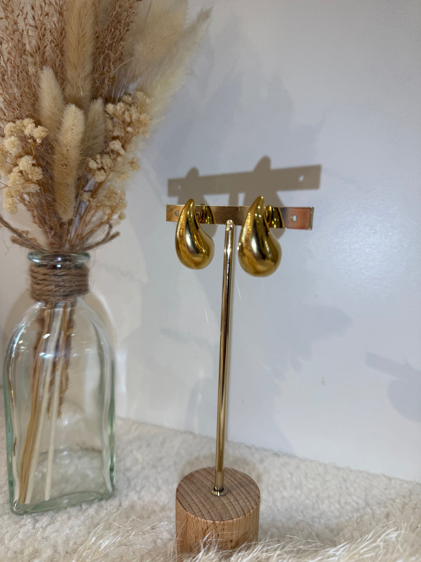 Boucles d'oreilles best seller lina en acier inoxydable