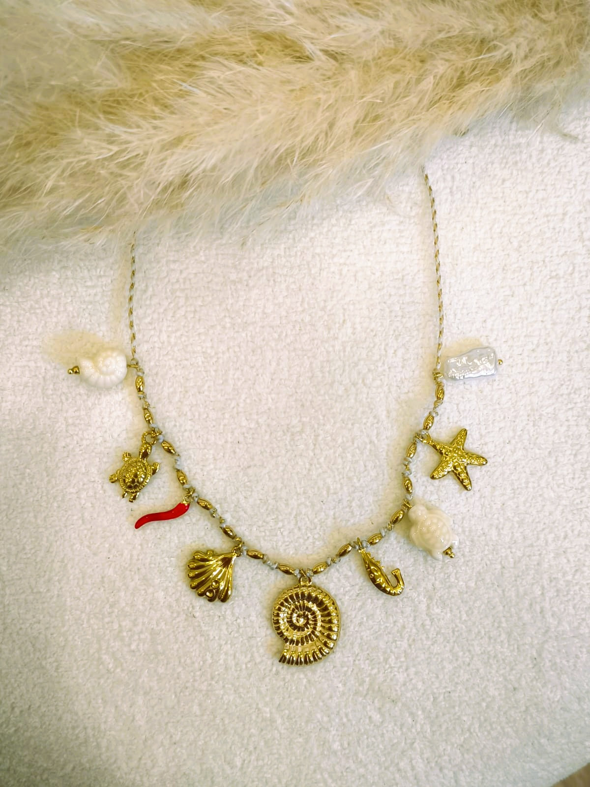 Collier à breloques Isolde