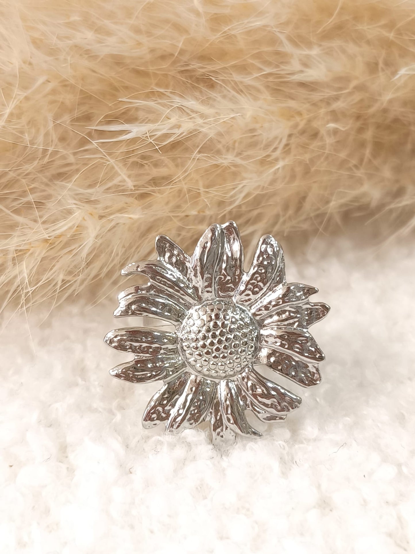 Bague Fiorella en acier inoxydable