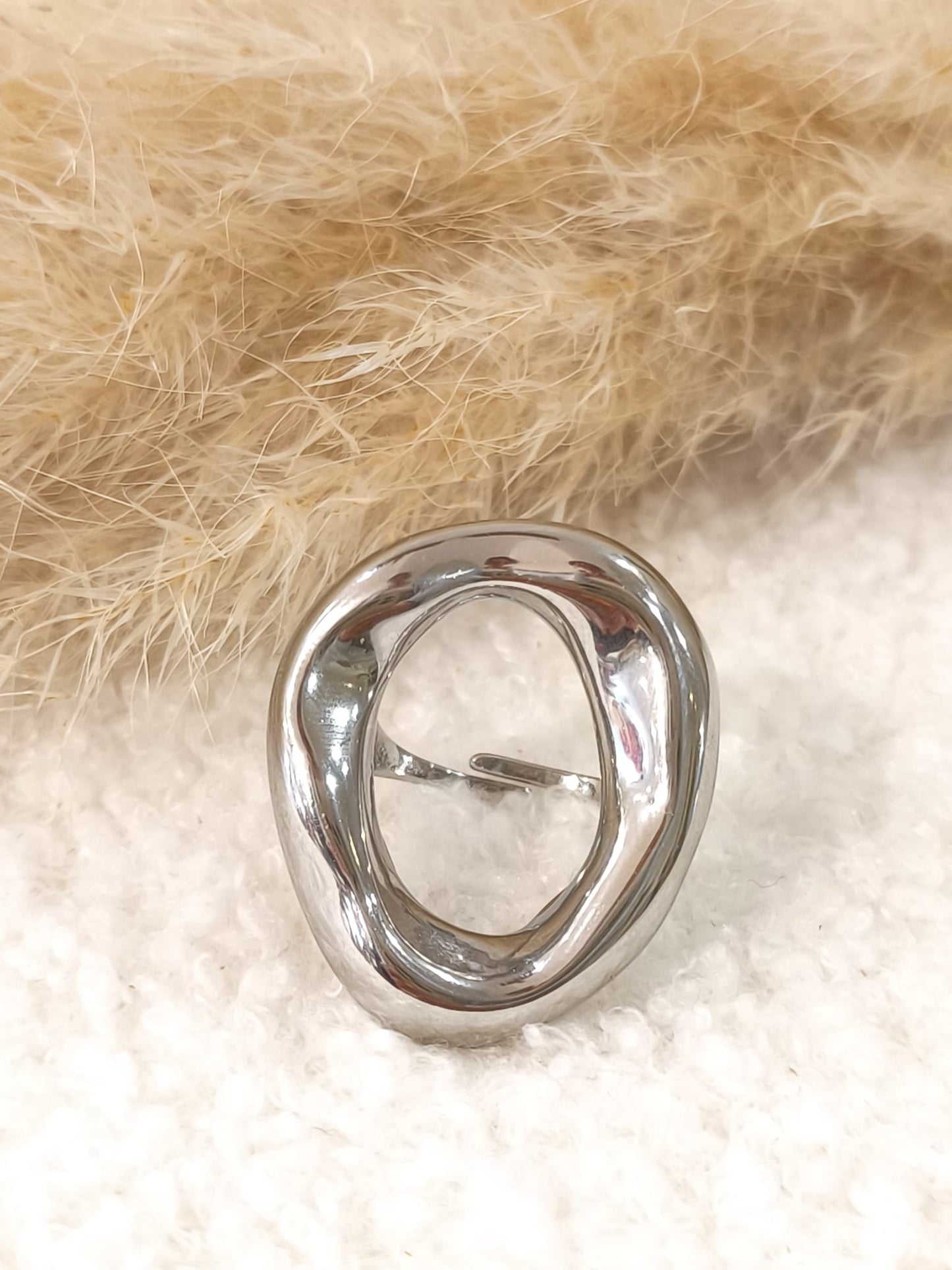 Bague best seller Carenza en acier inoxydable