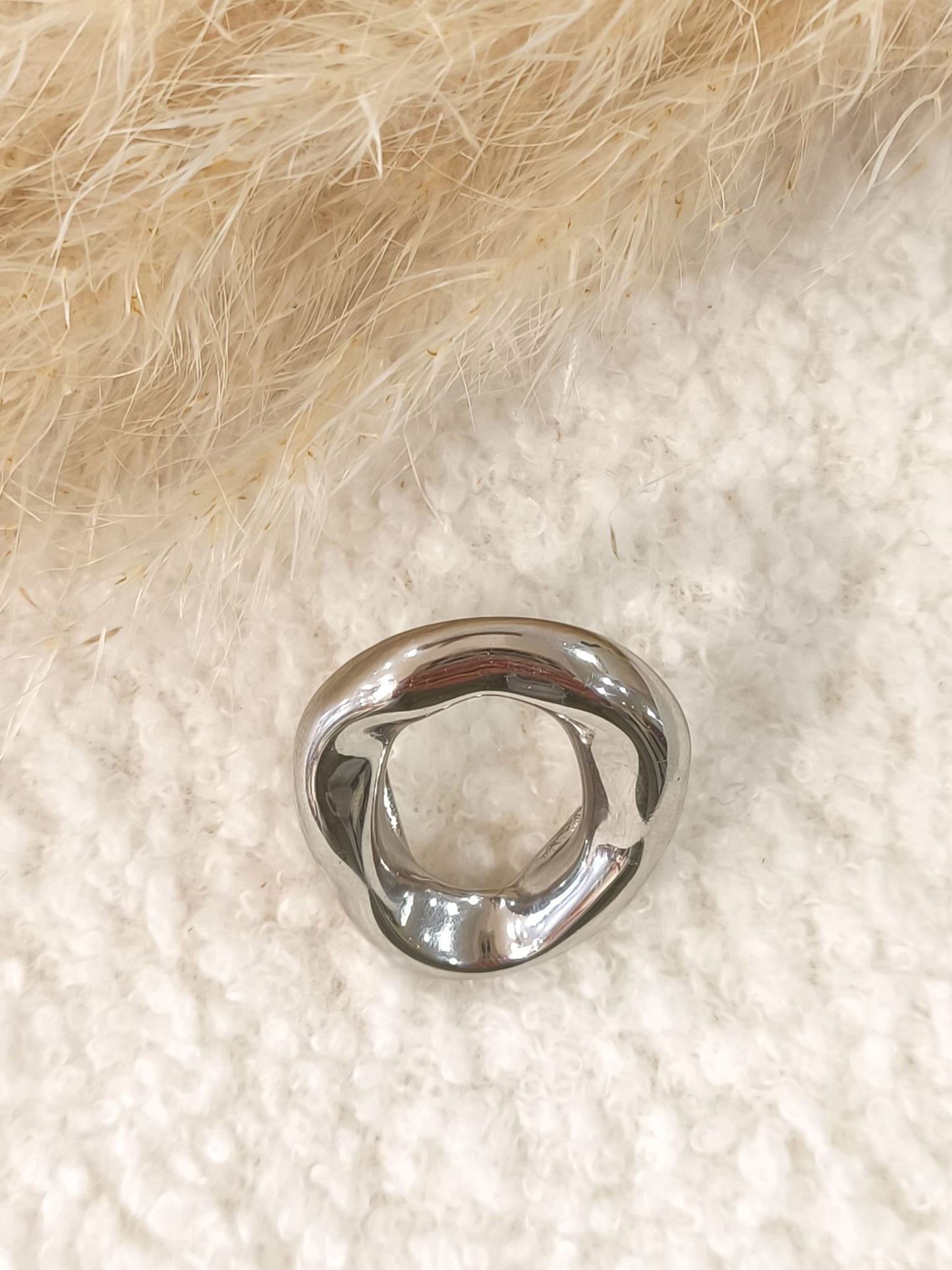 Bague best seller Carenza en acier inoxydable