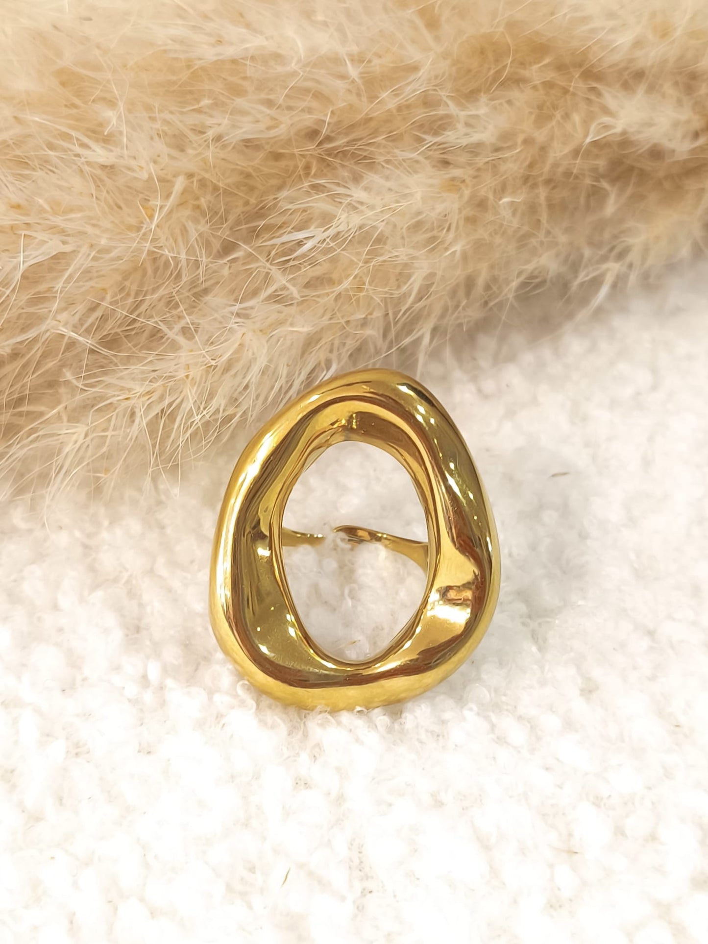 Bague best seller Carenza en acier inoxydable