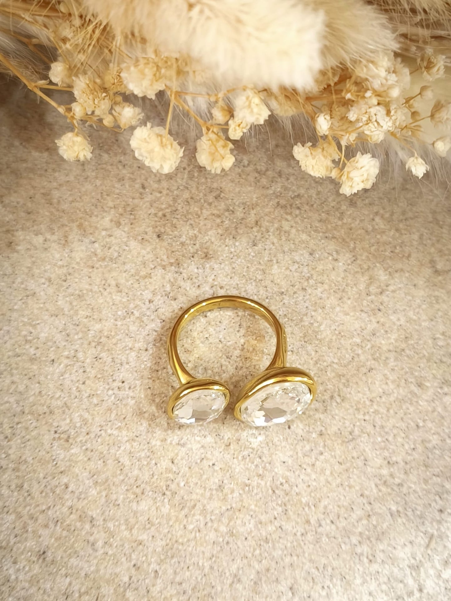 Bague en acier inoxydable Solaria