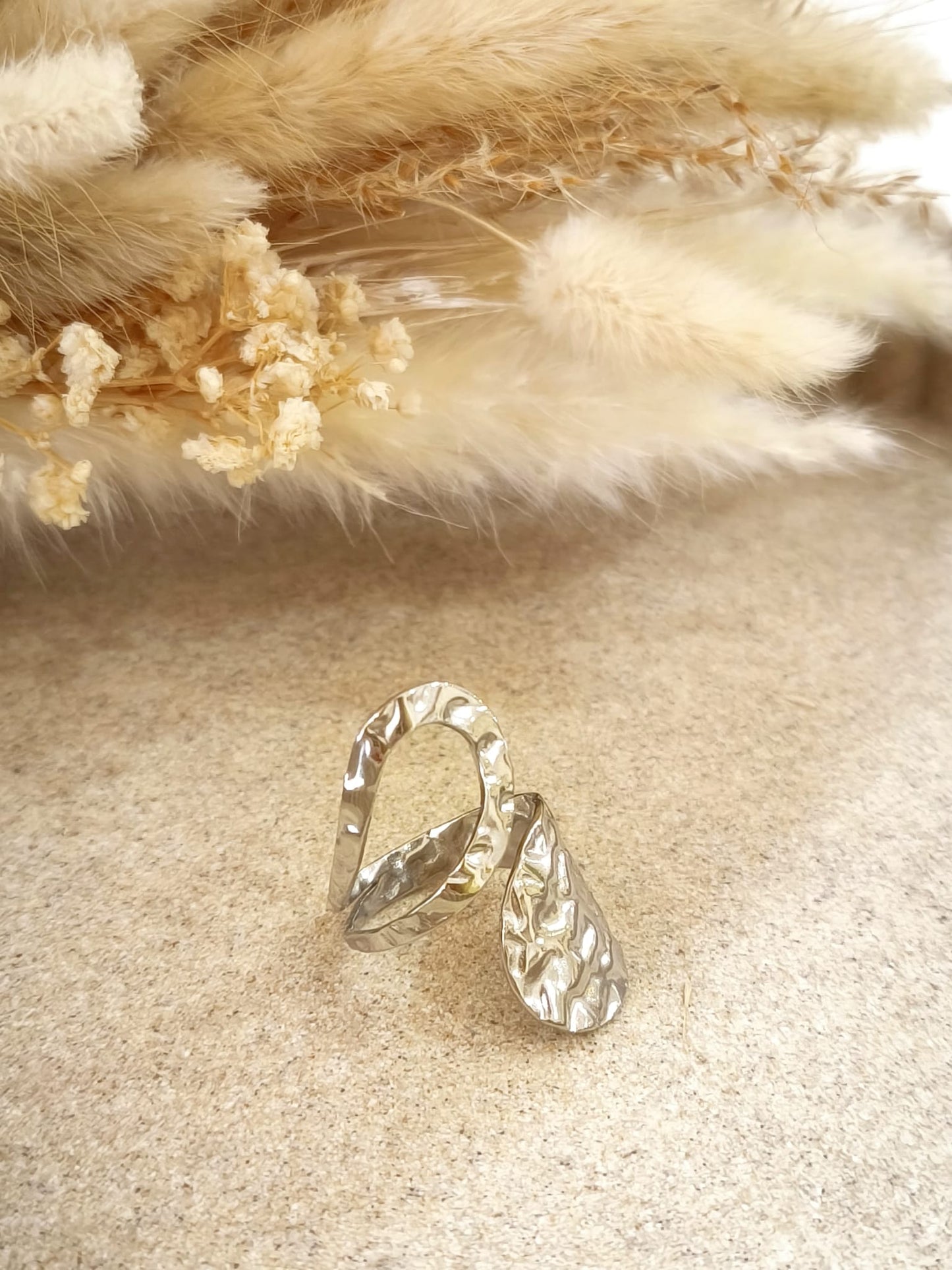 Bague en acier inoxydable Celestia