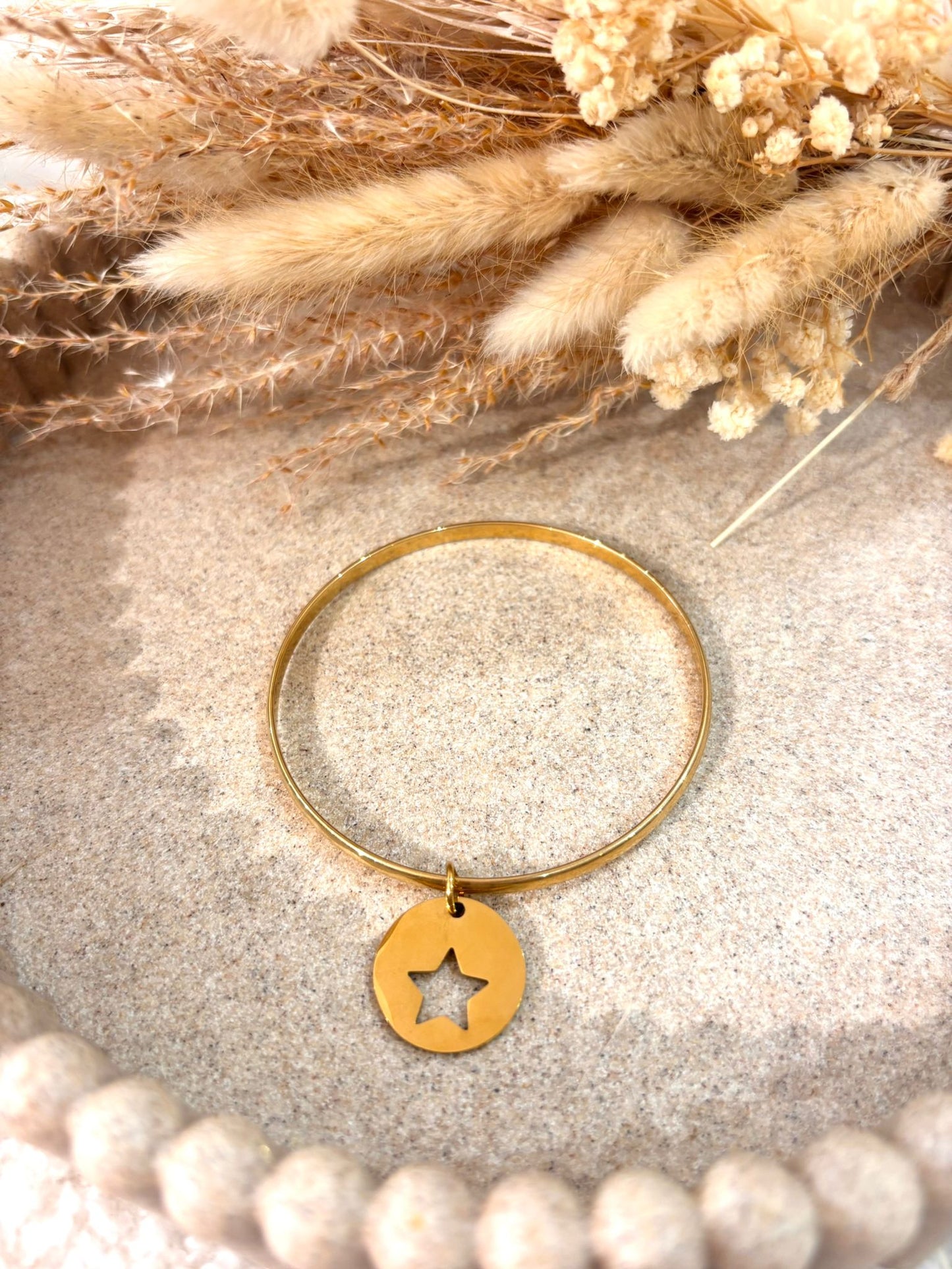 Jonc Zélie en acier inoxydable