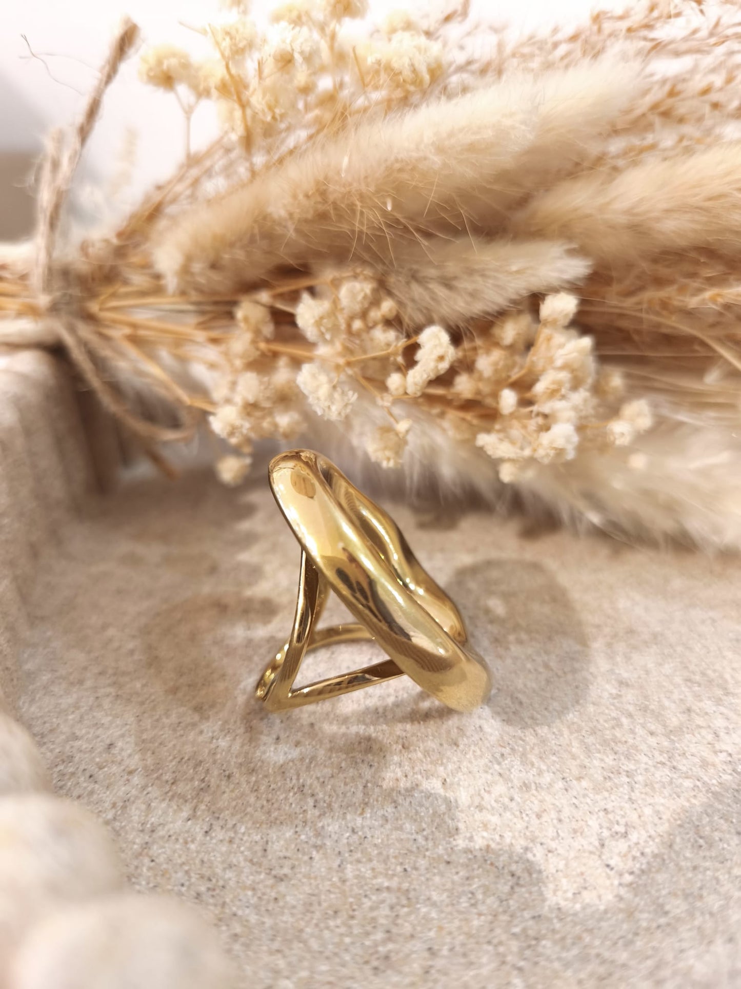 Bague best seller Carenza en acier inoxydable