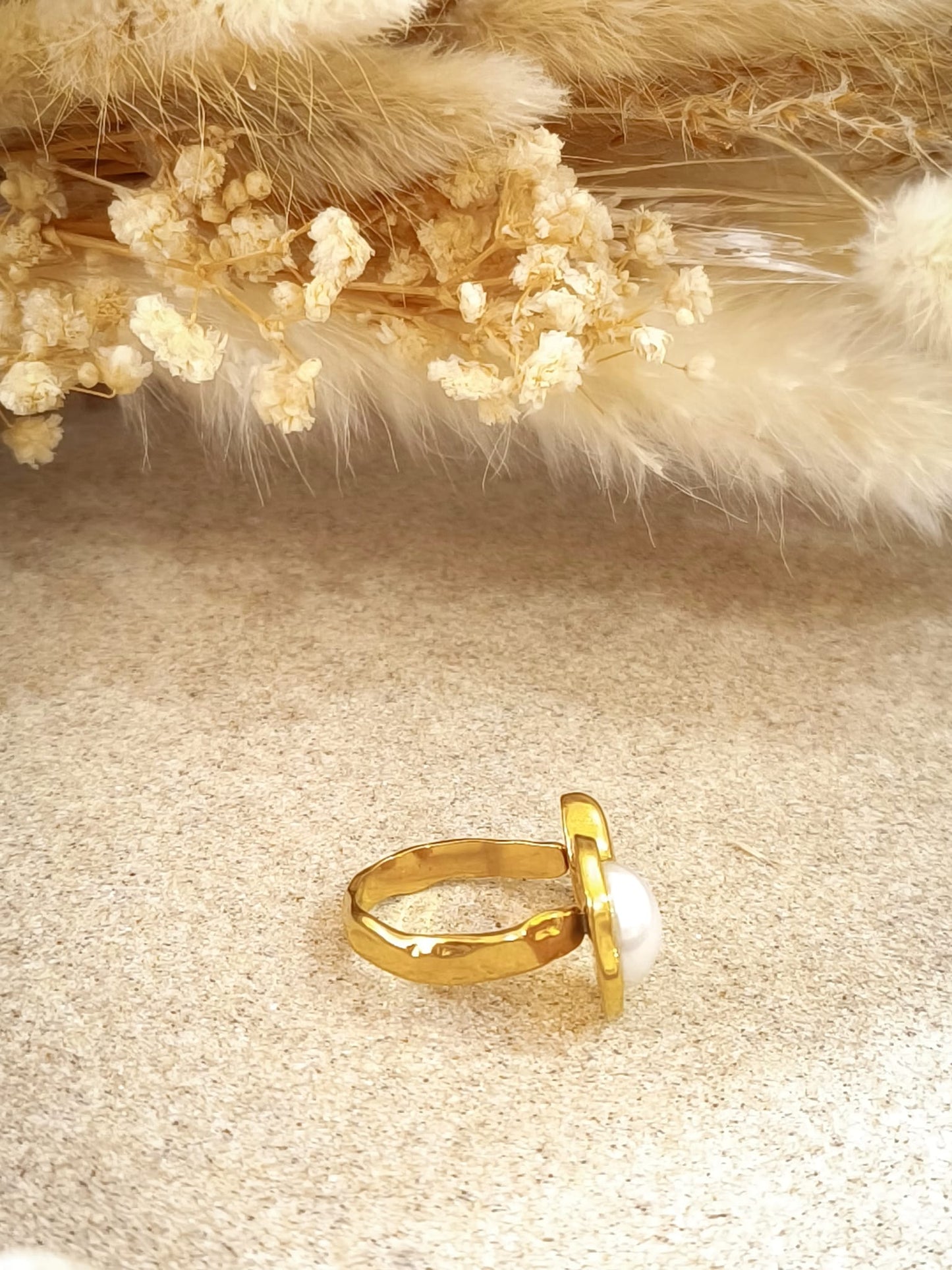 Bague Almudena en acier inoxydable