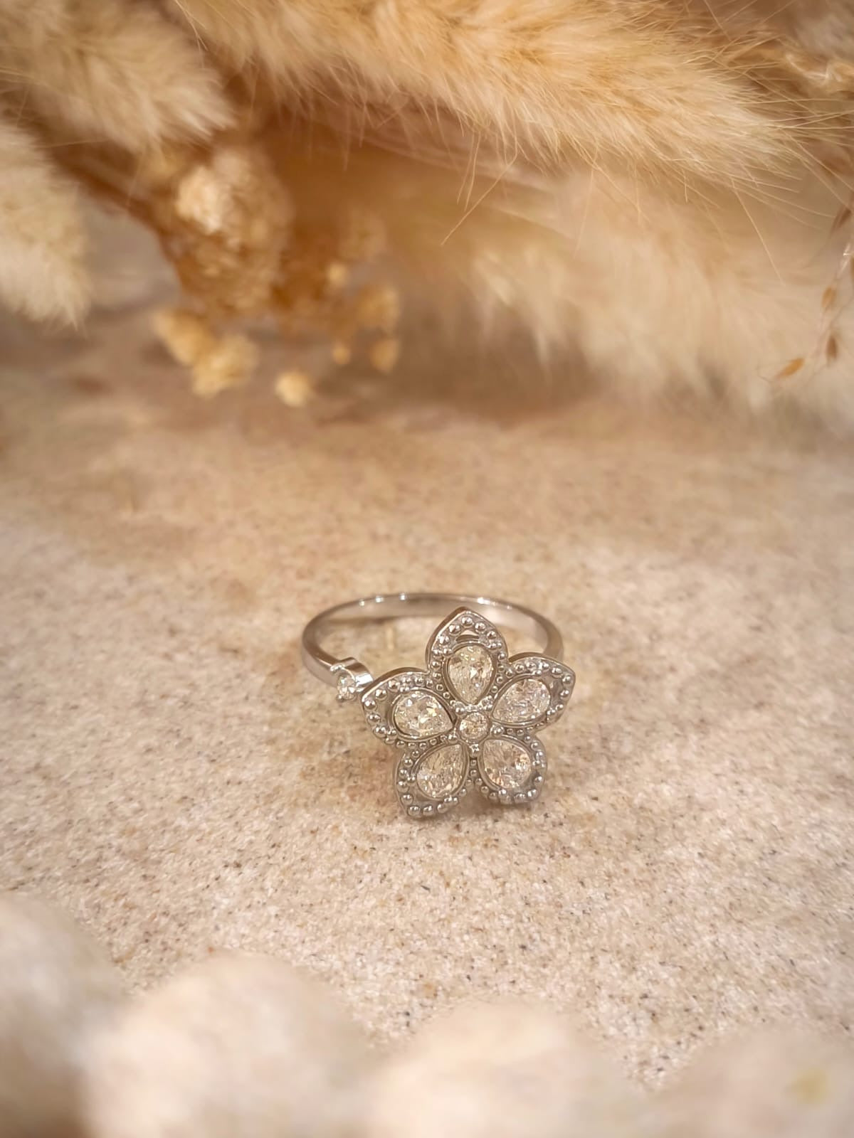 Bague Tara anti-stress en acier inoxydable