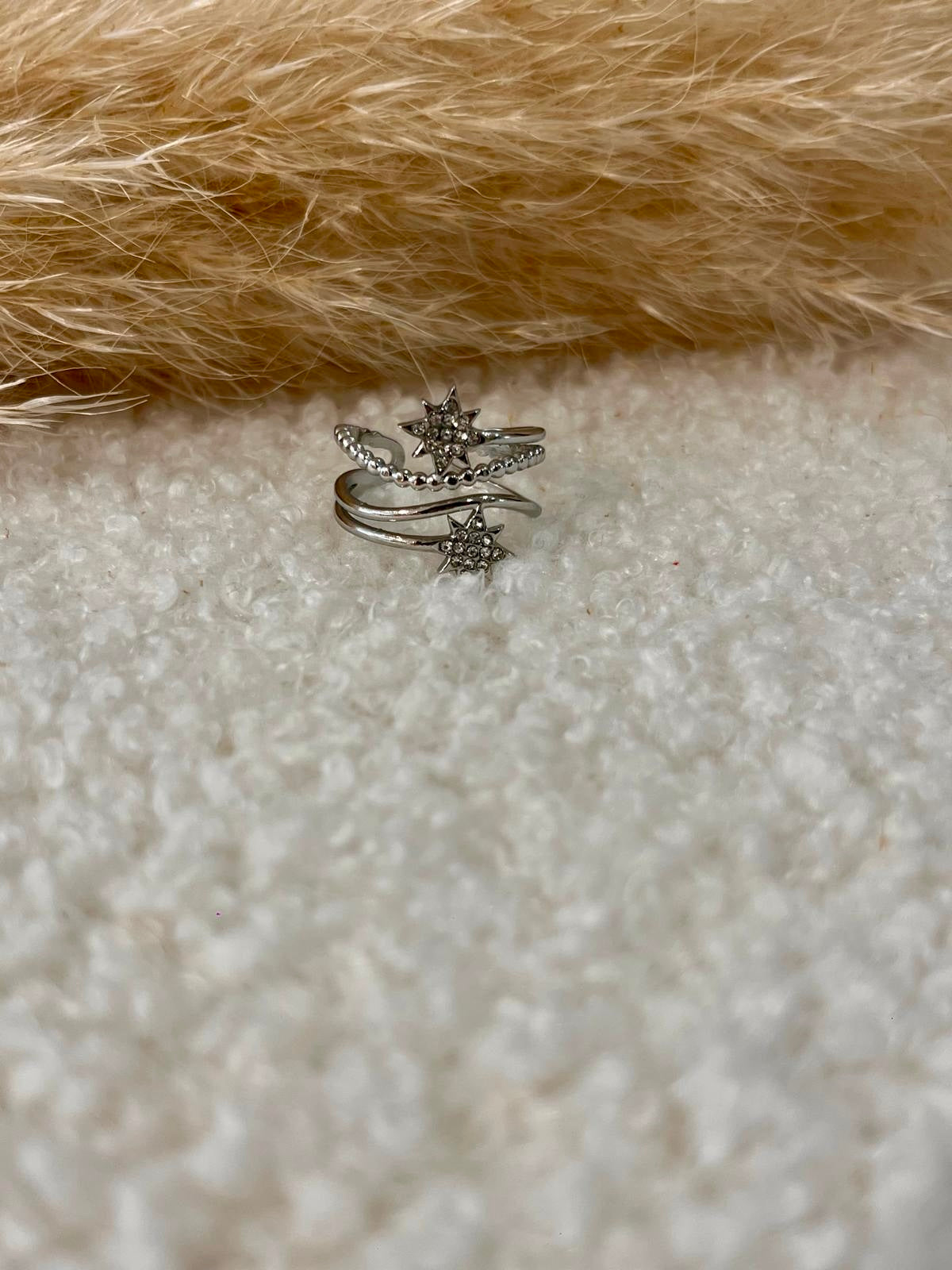 Bague Nathalie en acier inoxydable