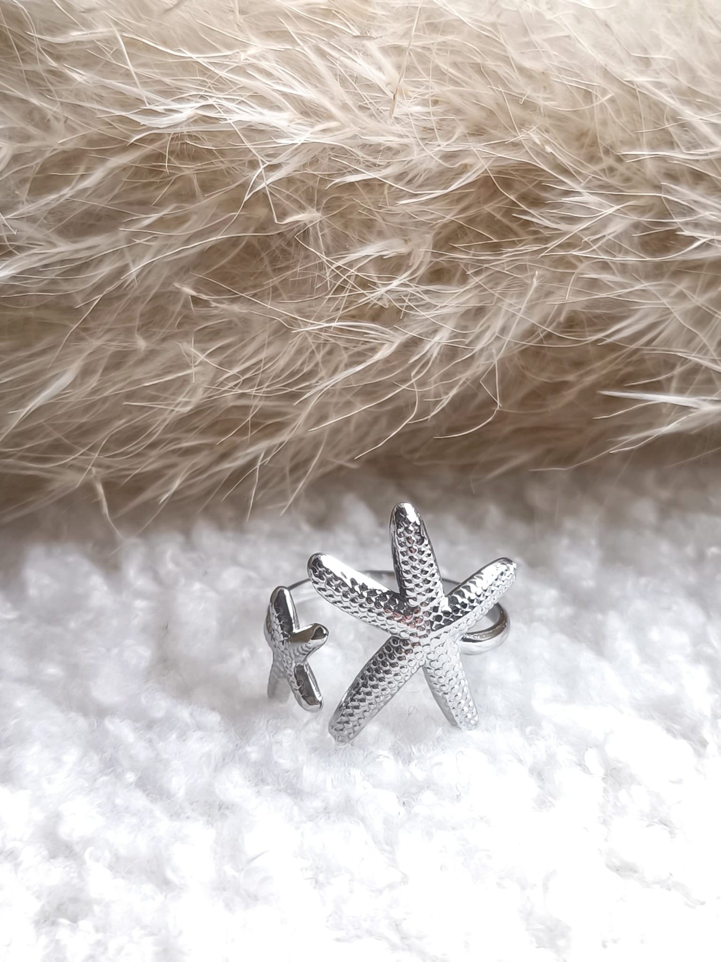 Bague Josepha en acier inoxydable