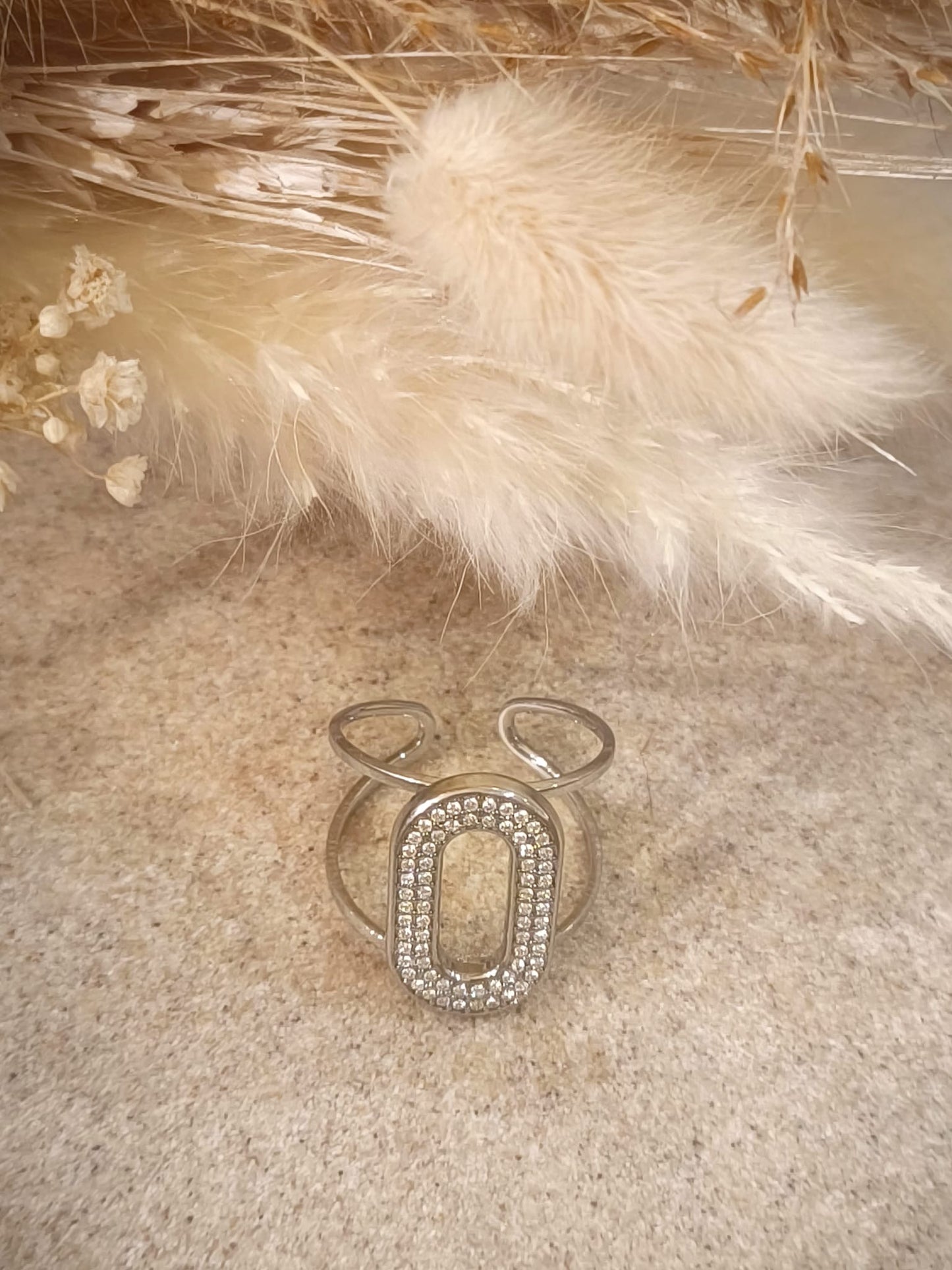 Bague lily en acier inoxydable