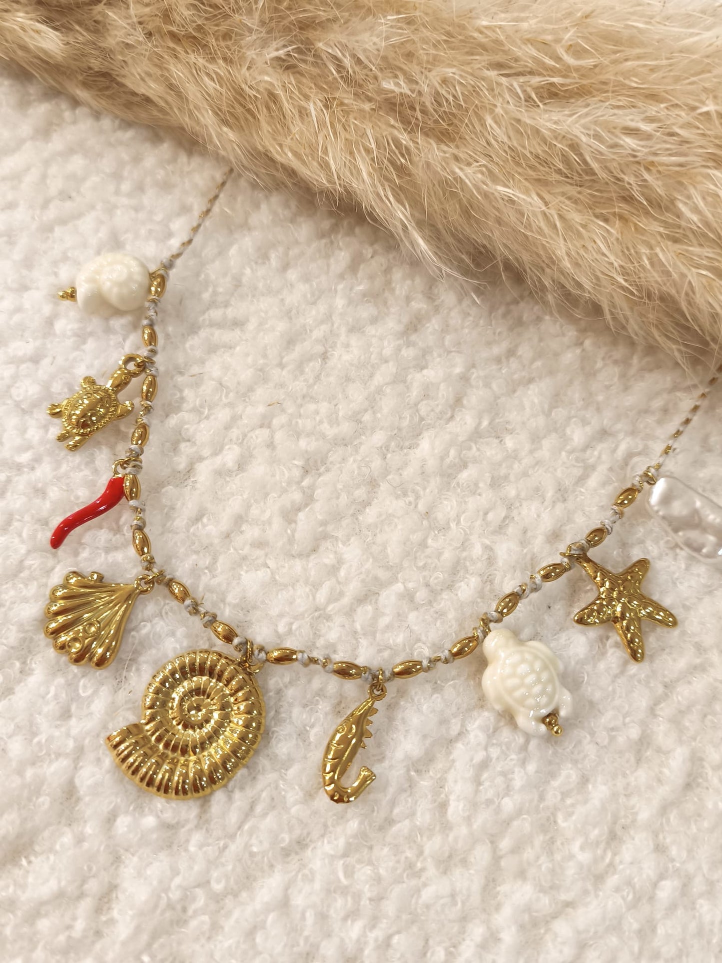 Collier à breloques Isolde