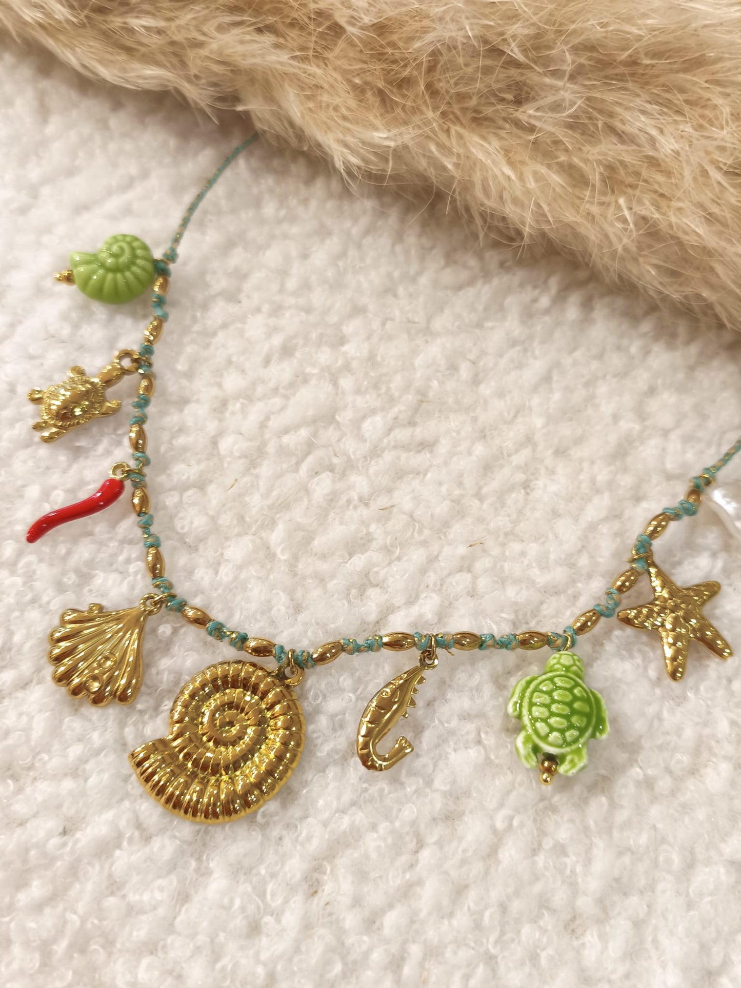 Collier à breloques Isolde