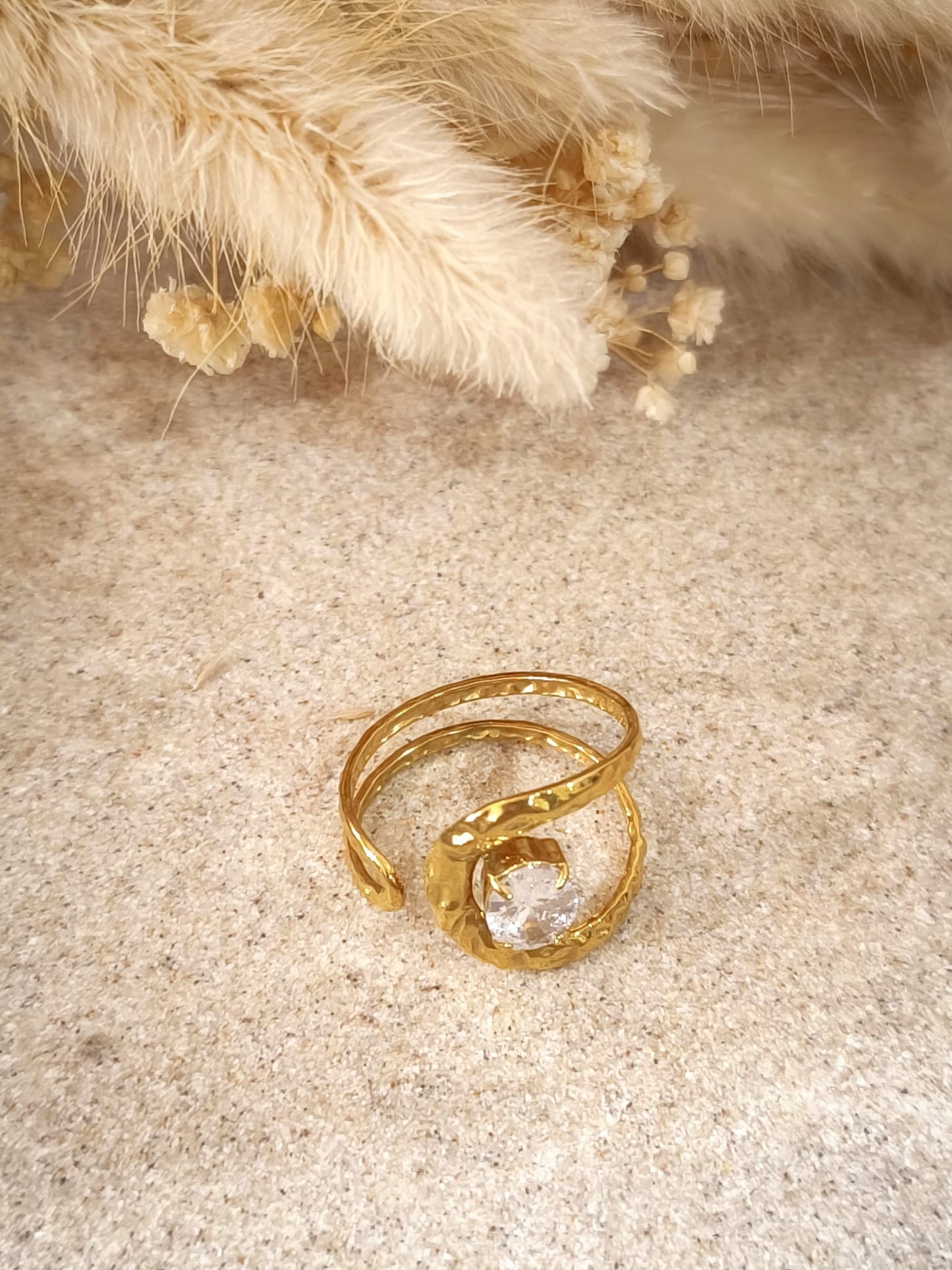 Bague Louisa en acier inoxydable