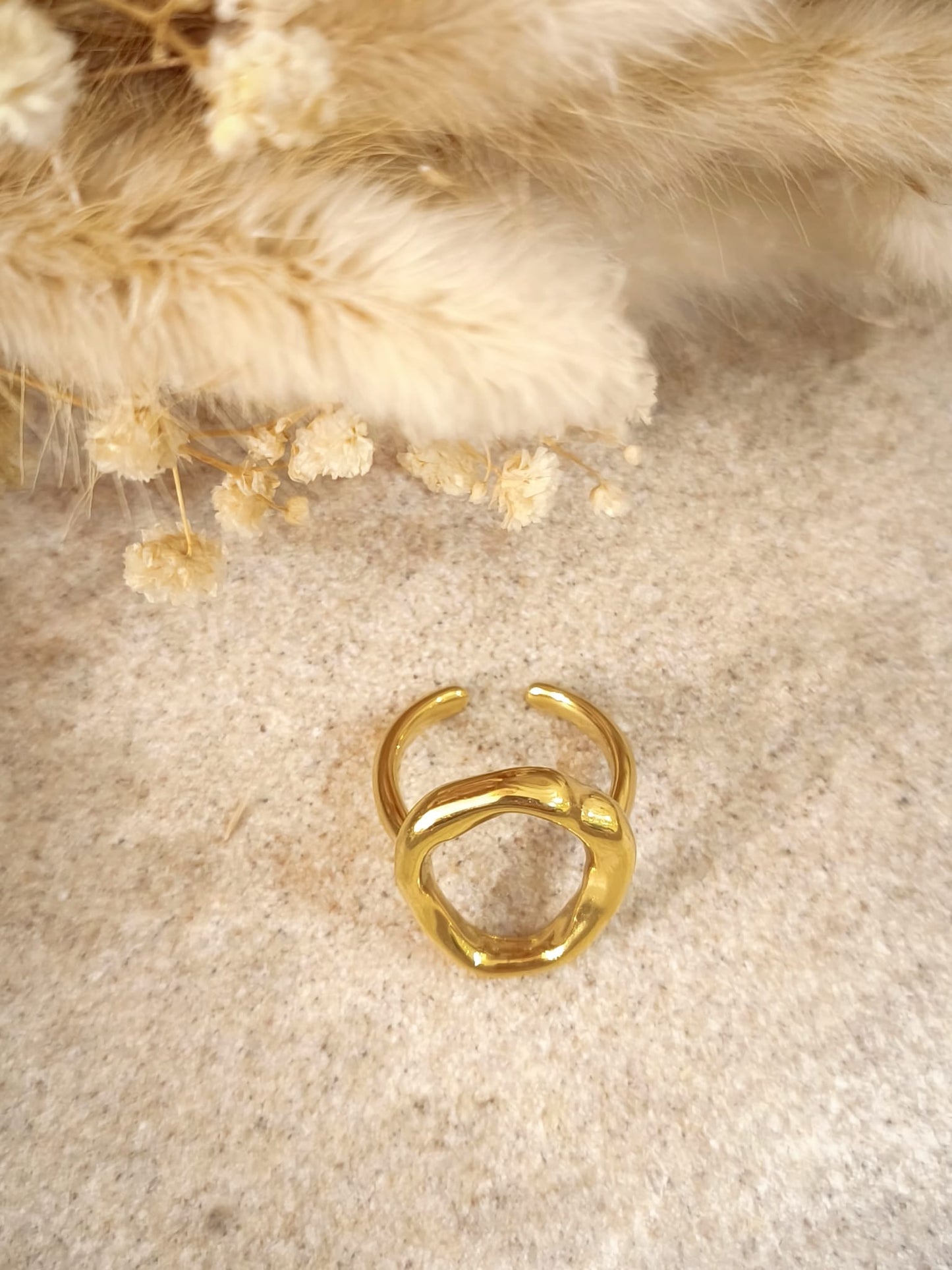 Bague Romane en acier inoxydable