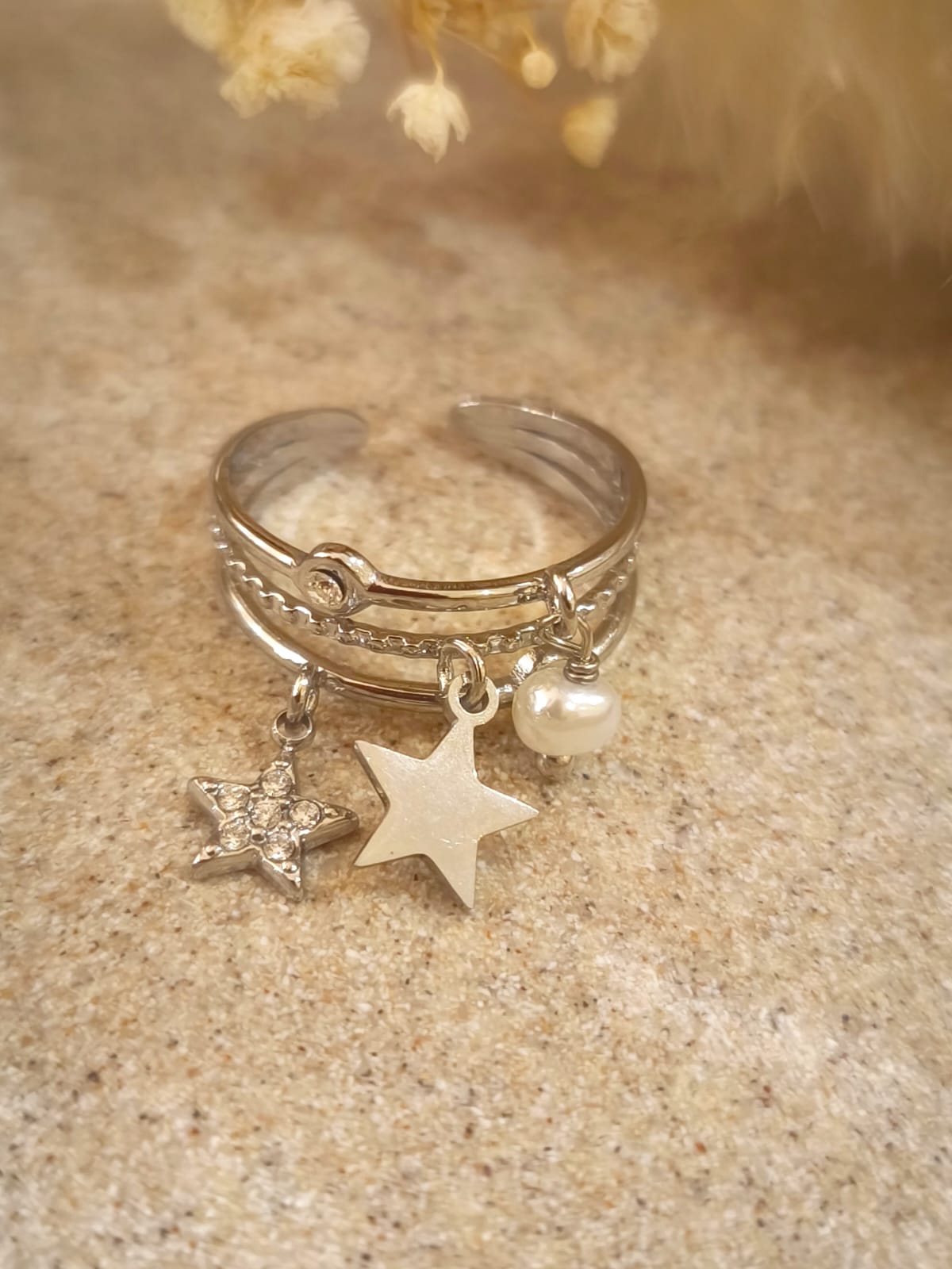 Bague Pauline en acier inoxydable