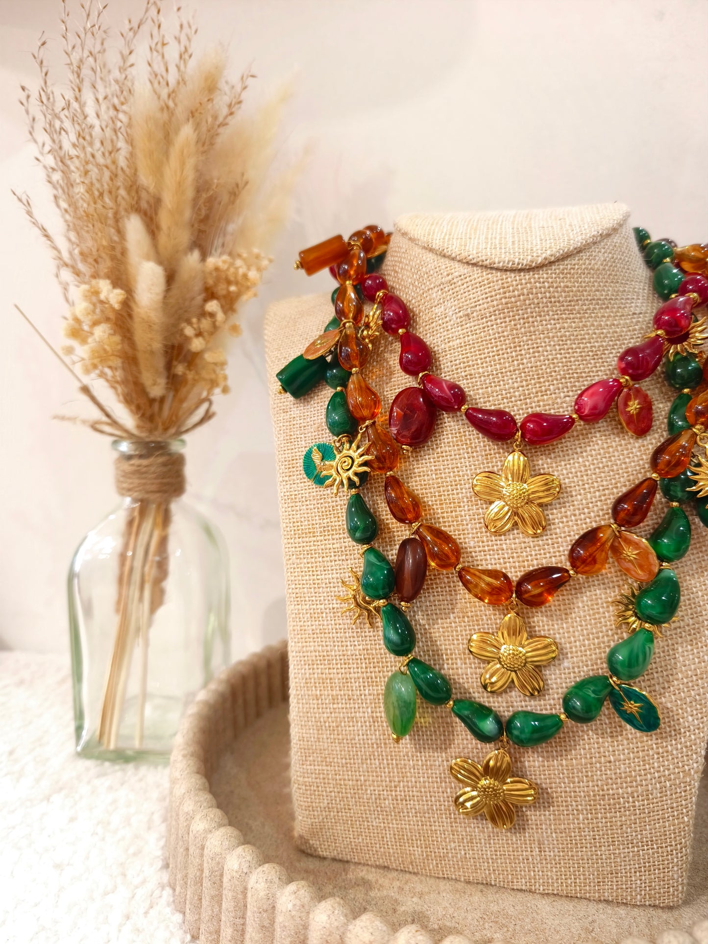Collier Suzanne en acier inoxydable
