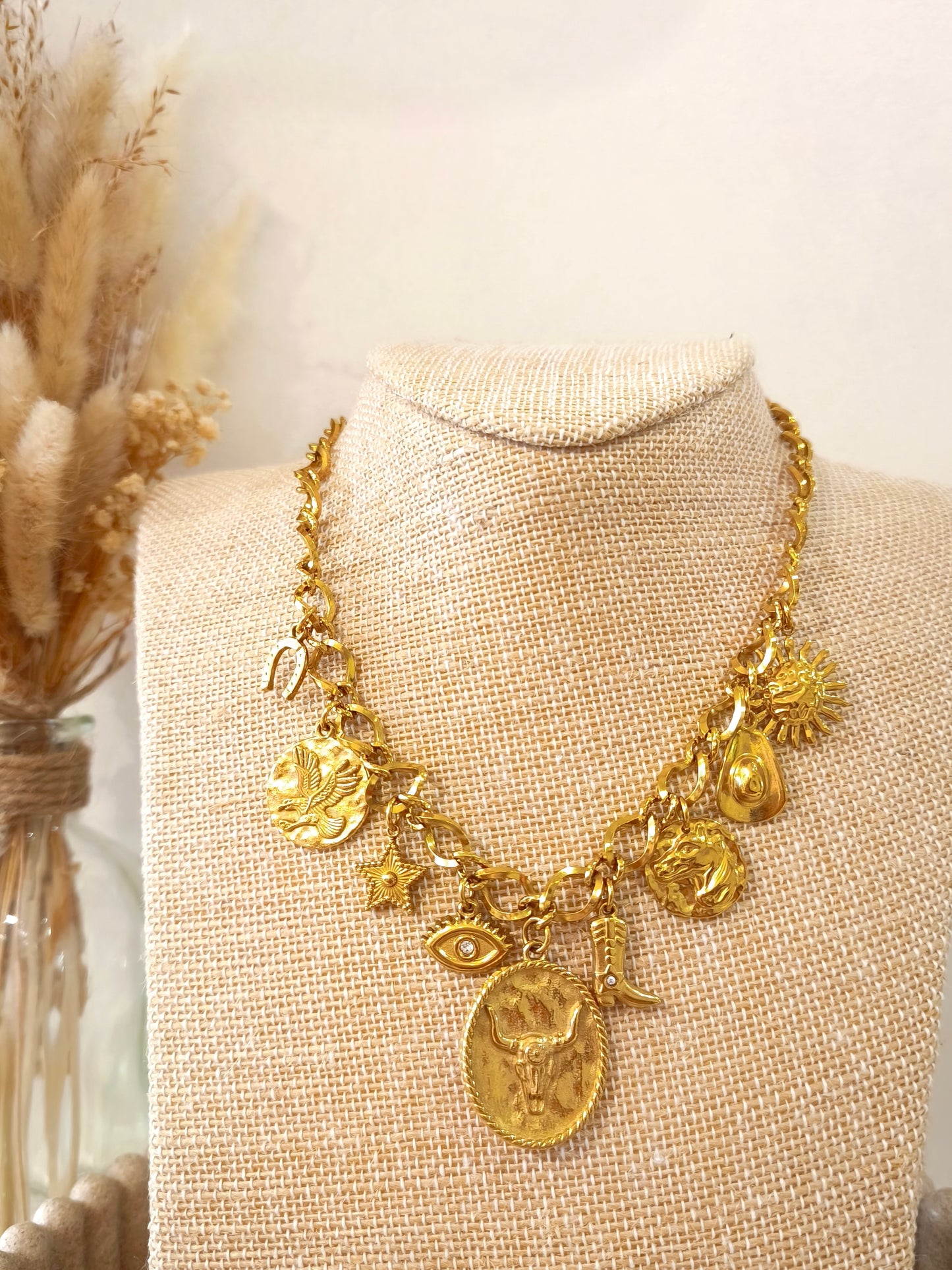 Collier Texas en acier inoxydable