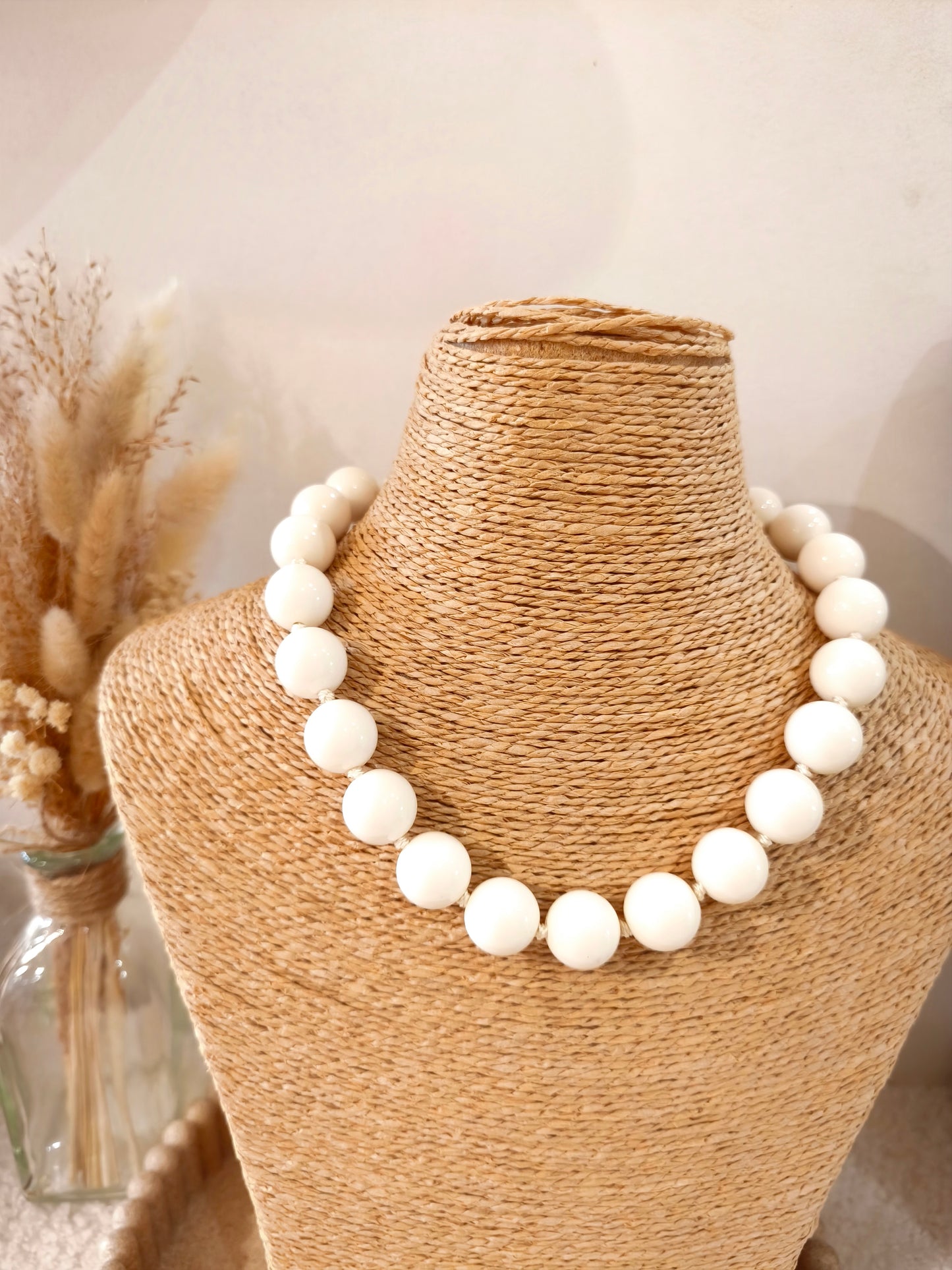 Collier Julie en résine
