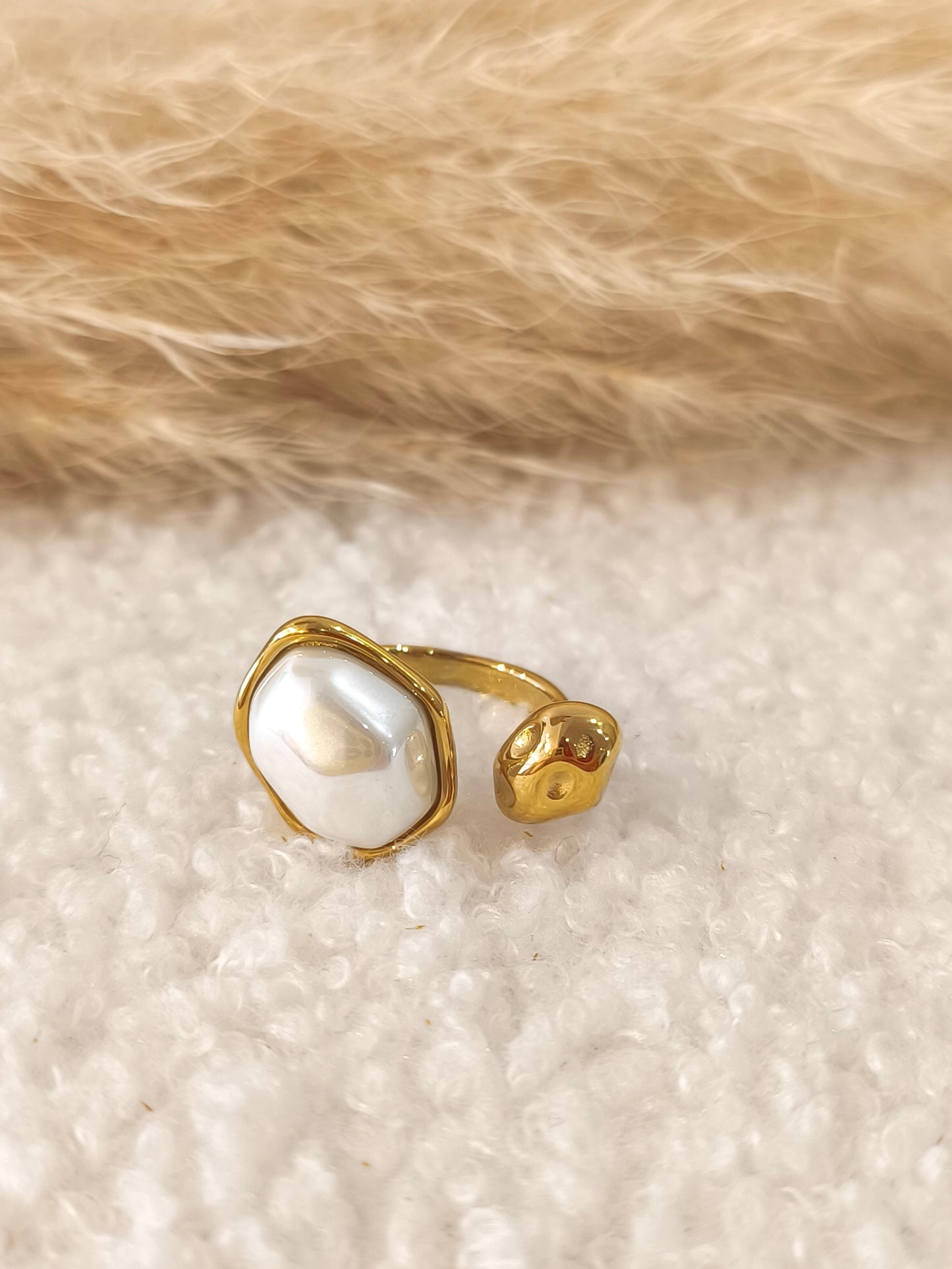 Bague Almudena en acier inoxydable