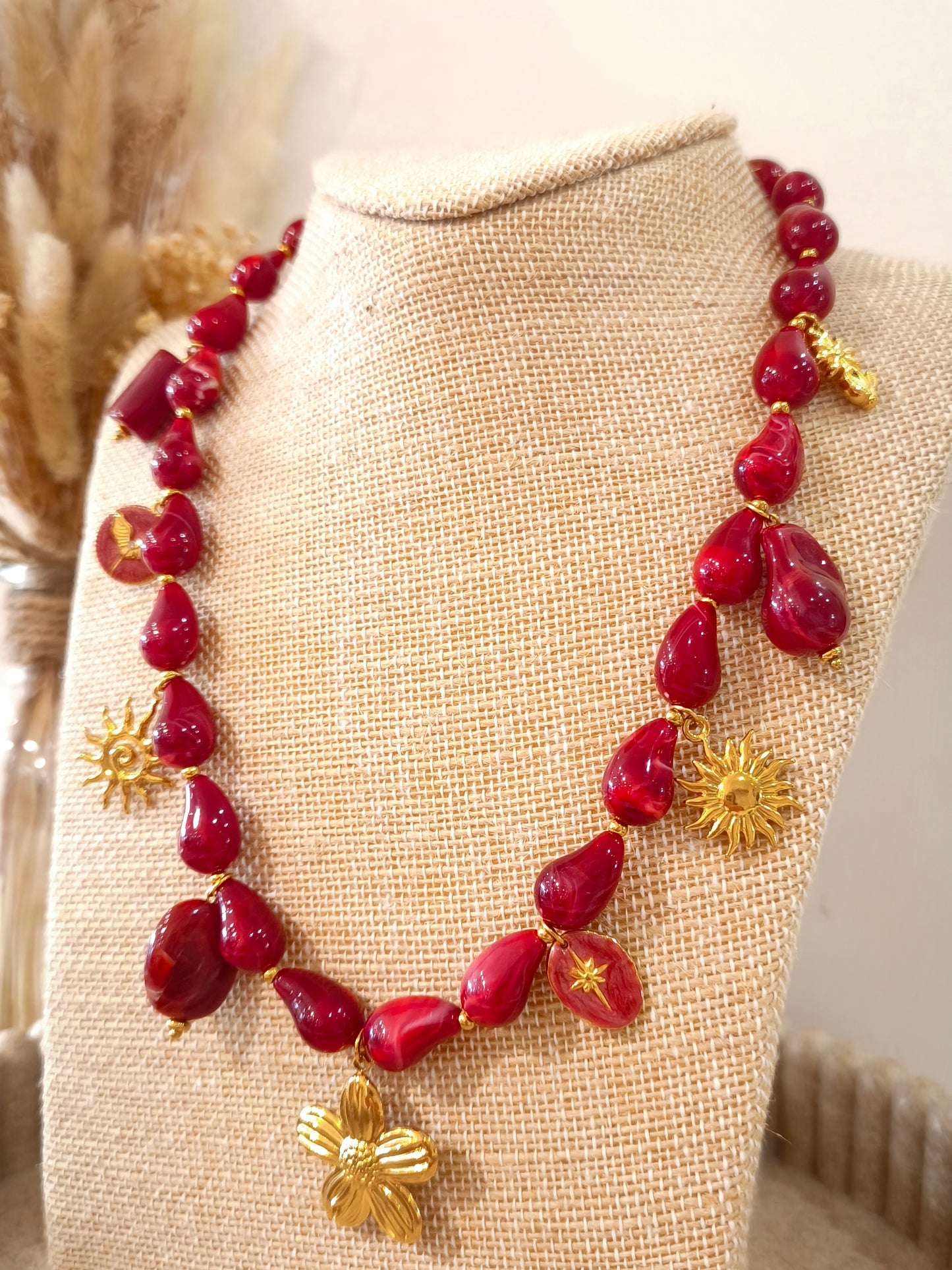 Collier Suzanne en acier inoxydable