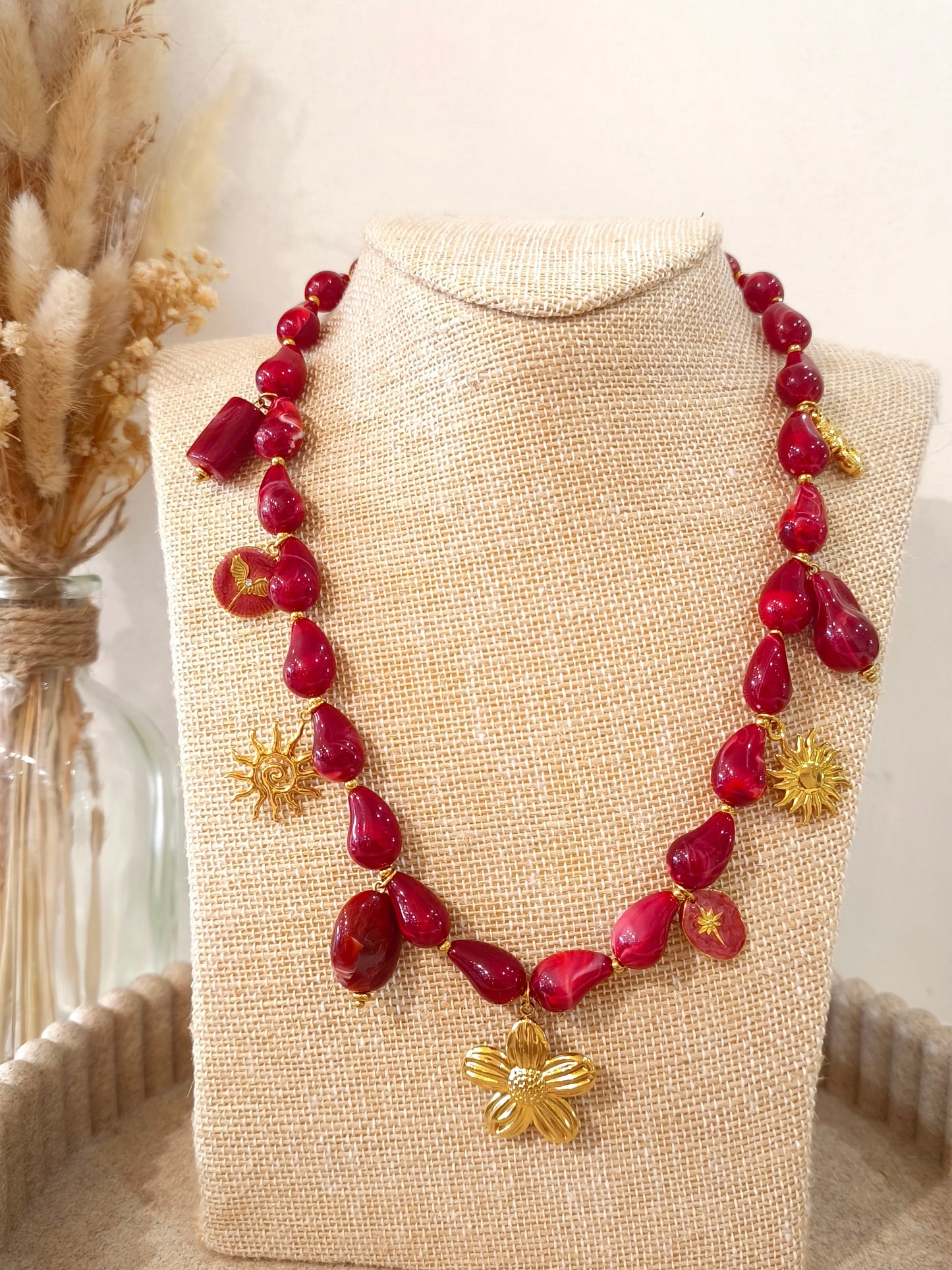 Collier Suzanne en acier inoxydable