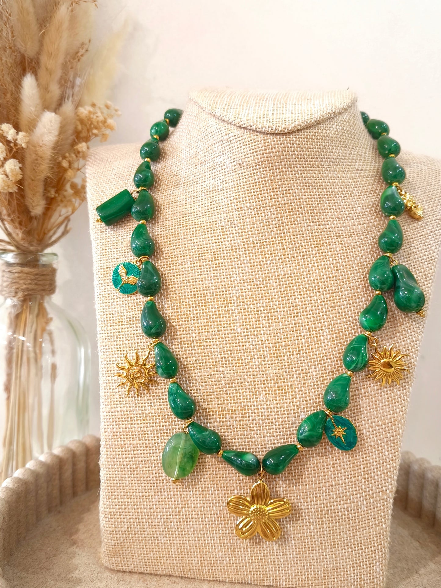 Collier Suzanne en acier inoxydable