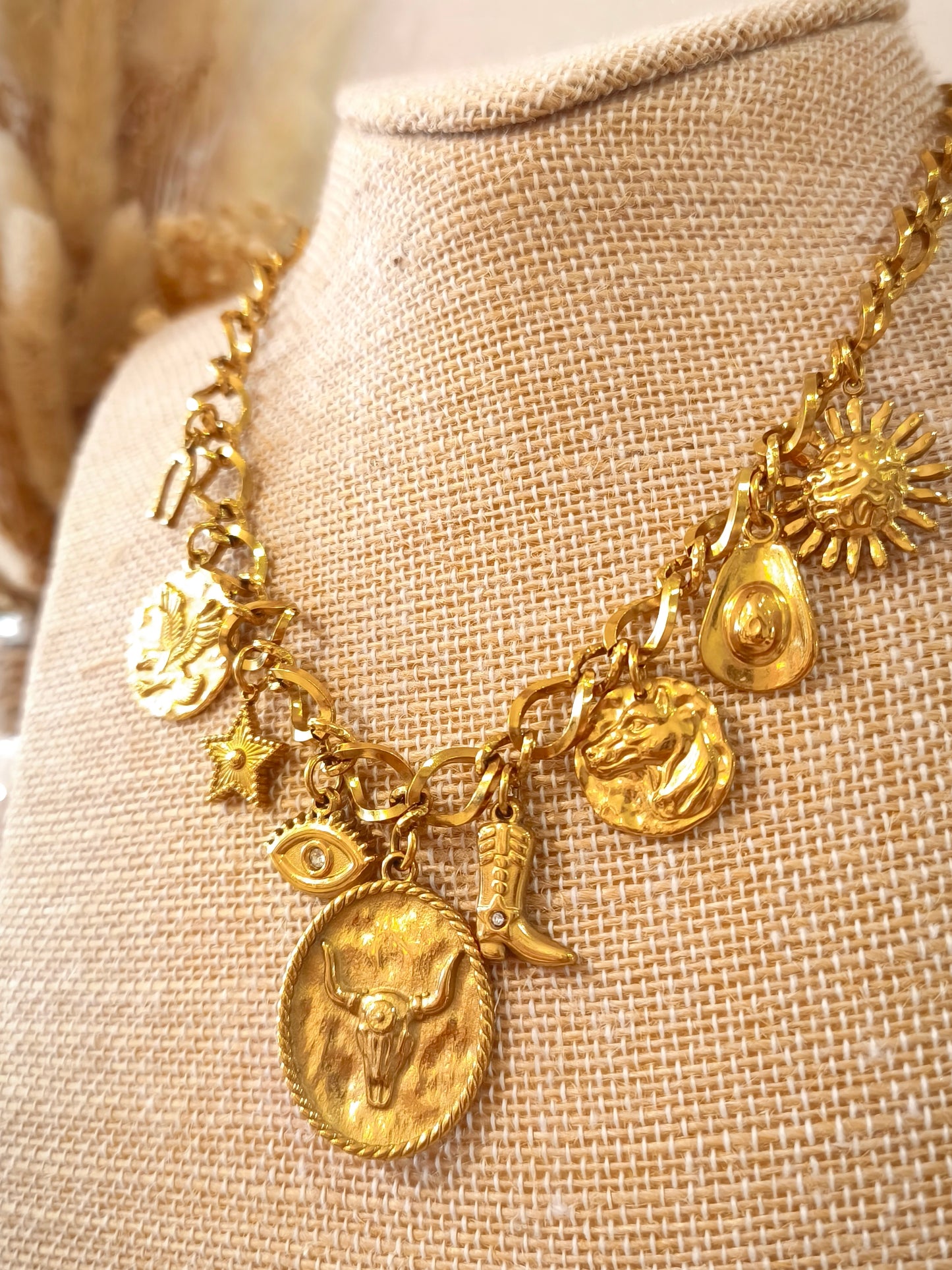 Collier Texas en acier inoxydable