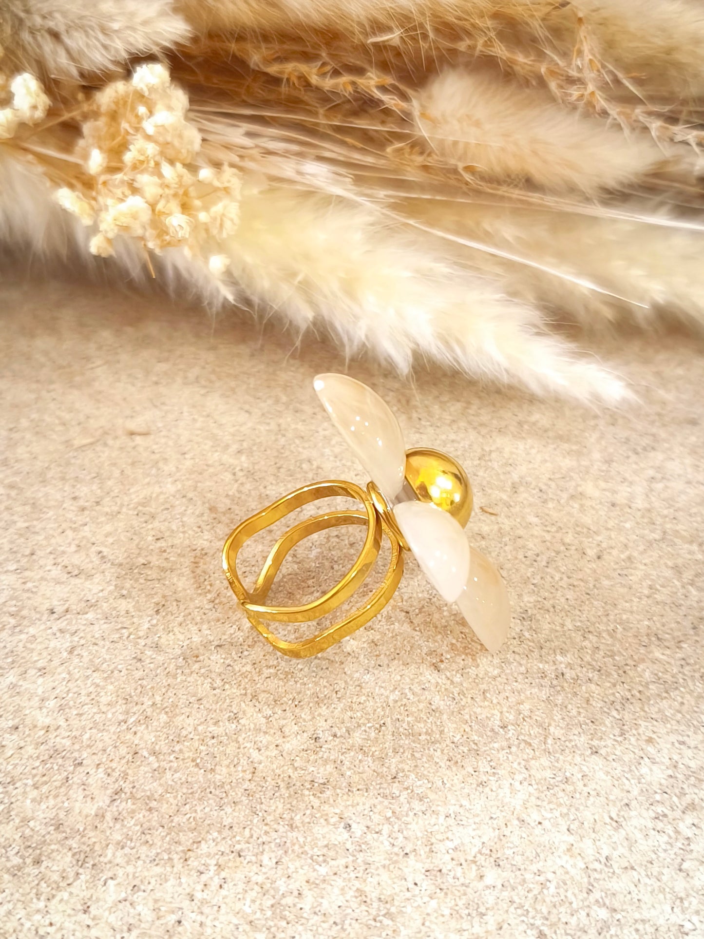 Bague Lili en acier inoxydable