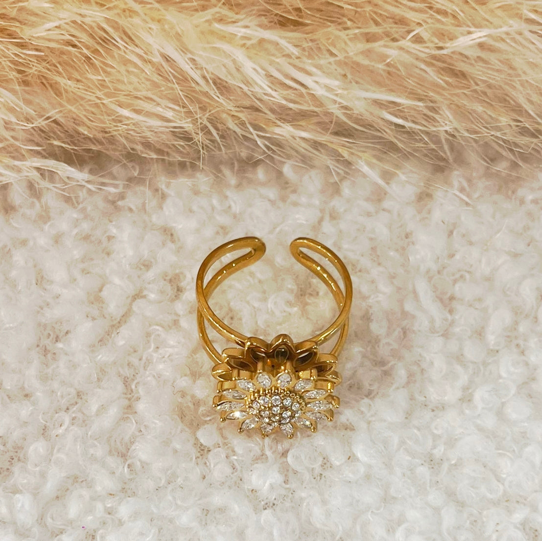 Bague Élixir anti-stress en acier