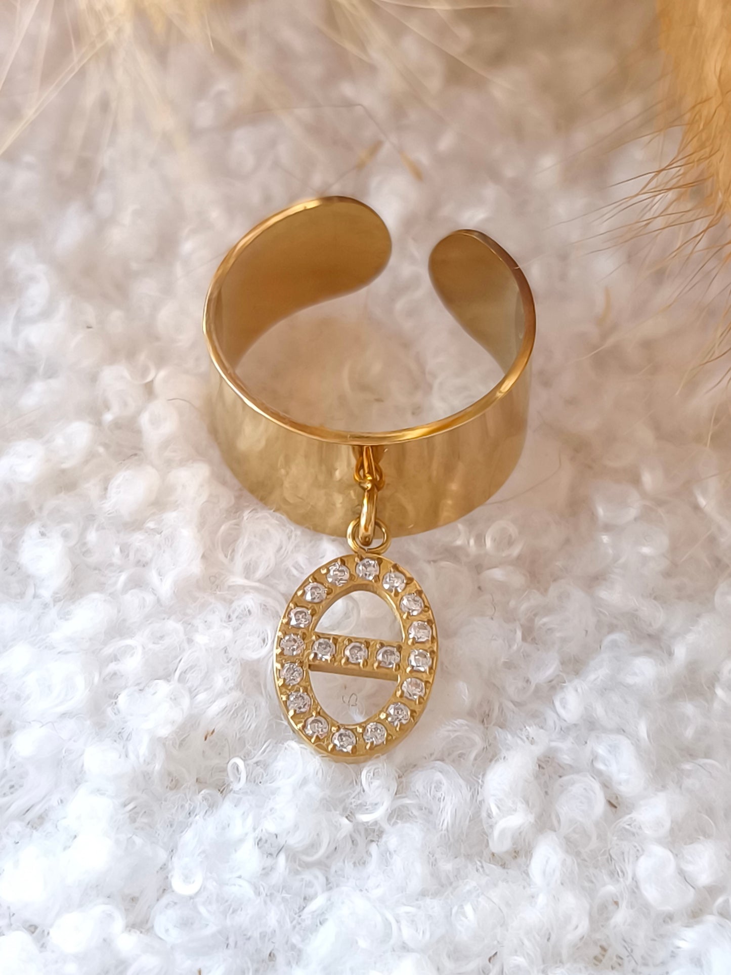 Bague Mina en acier inoxydable