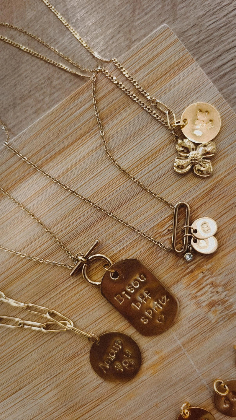 Bijoux à personnaliser