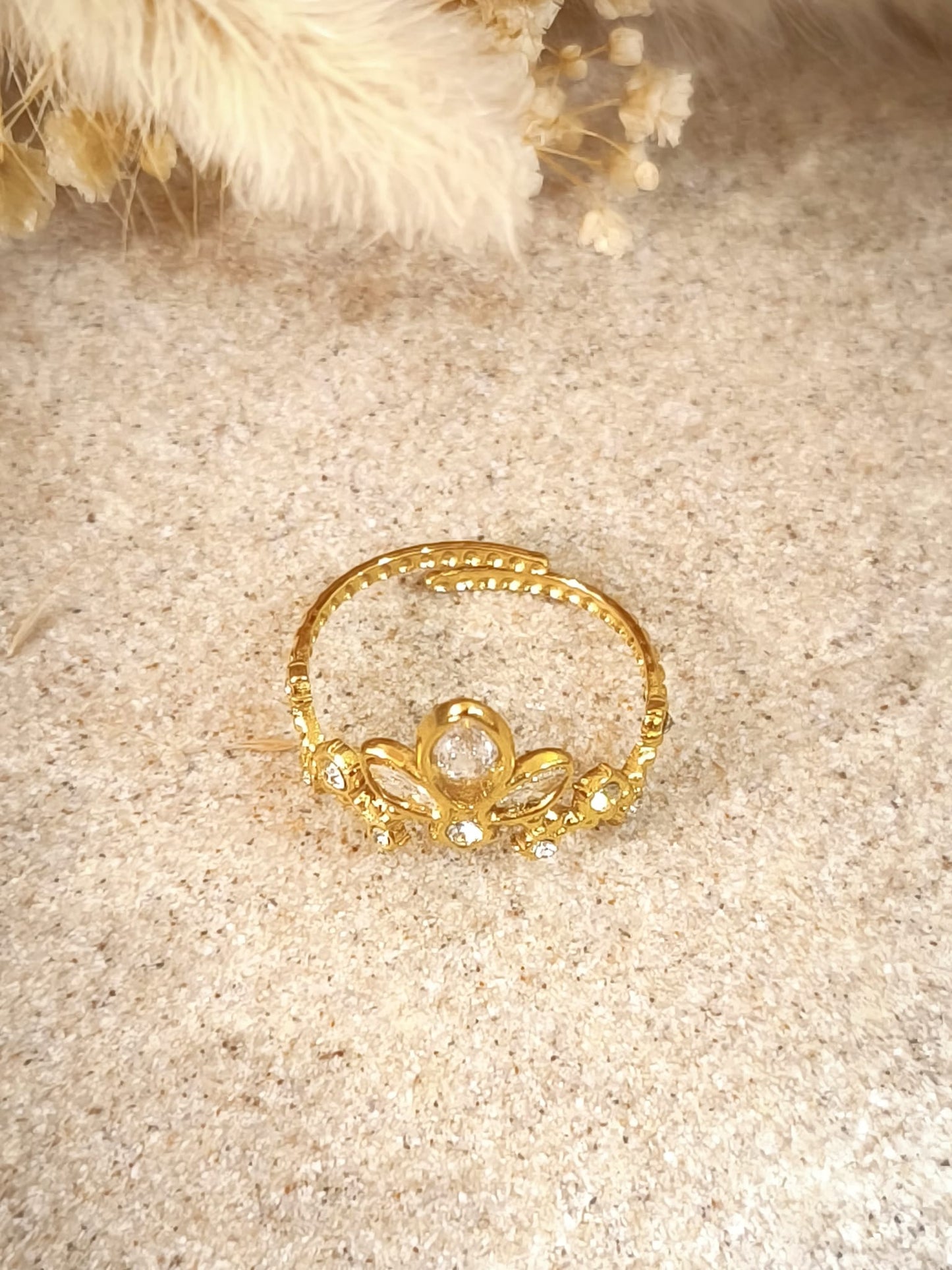 Bague Louna en acier inoxydable