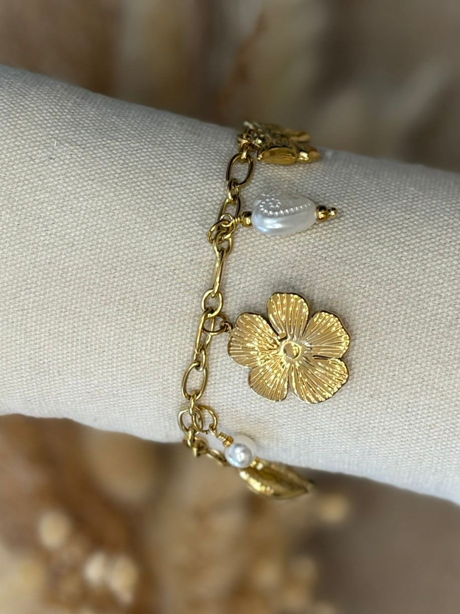 Bracelet Erlys en acier inoxydable