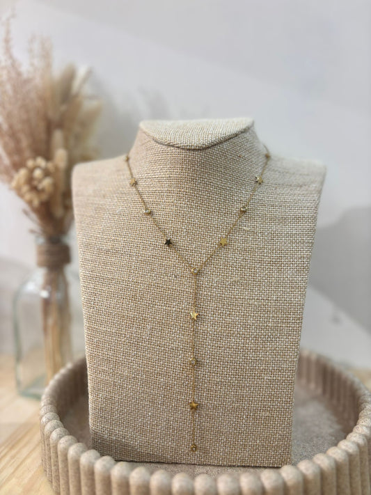 Collier Y Candice en acier inoxydable