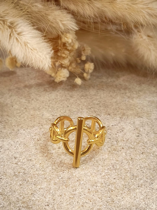 Bague Emeline en acier inoxydable